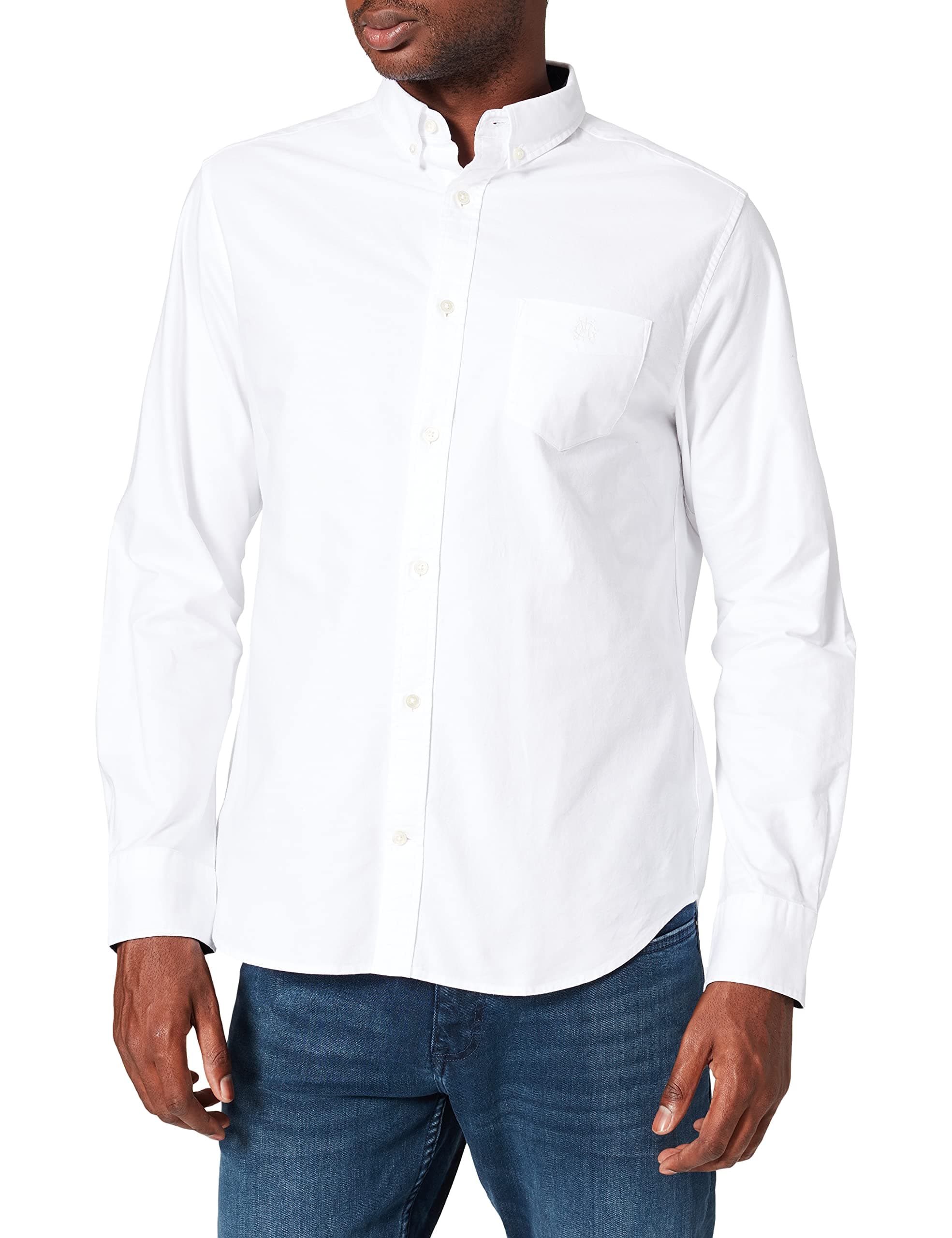 GANT Men's D1 REG Embroidered Crest Town