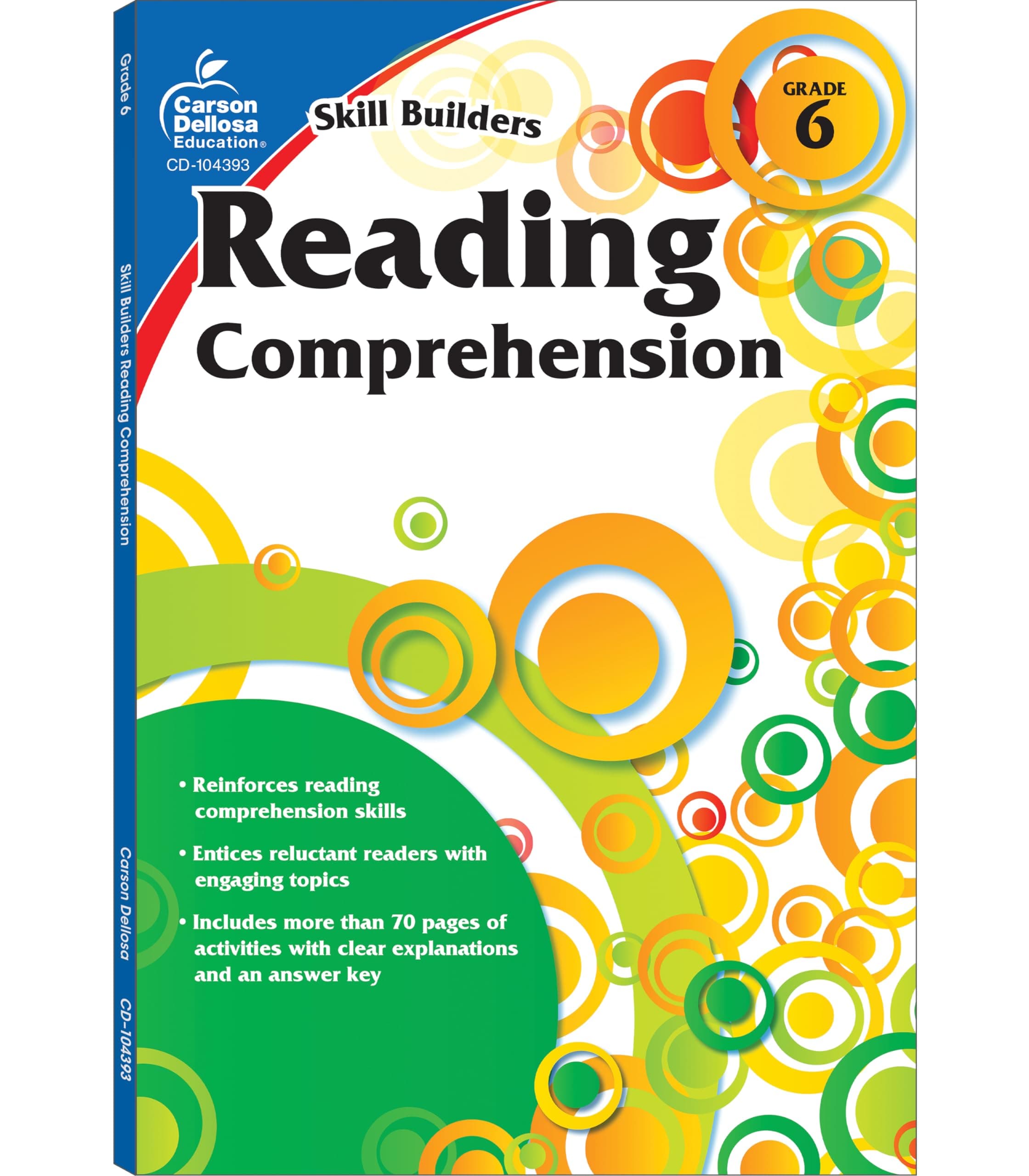 Carson Dellosa Education Reading Comprehension, Grade 6 (Skill Builders)