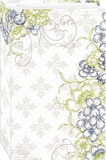 Pioneer Photo Albums 3-Ring 504 Pockets Hold 4x6 s, Cobalt Breeze Design