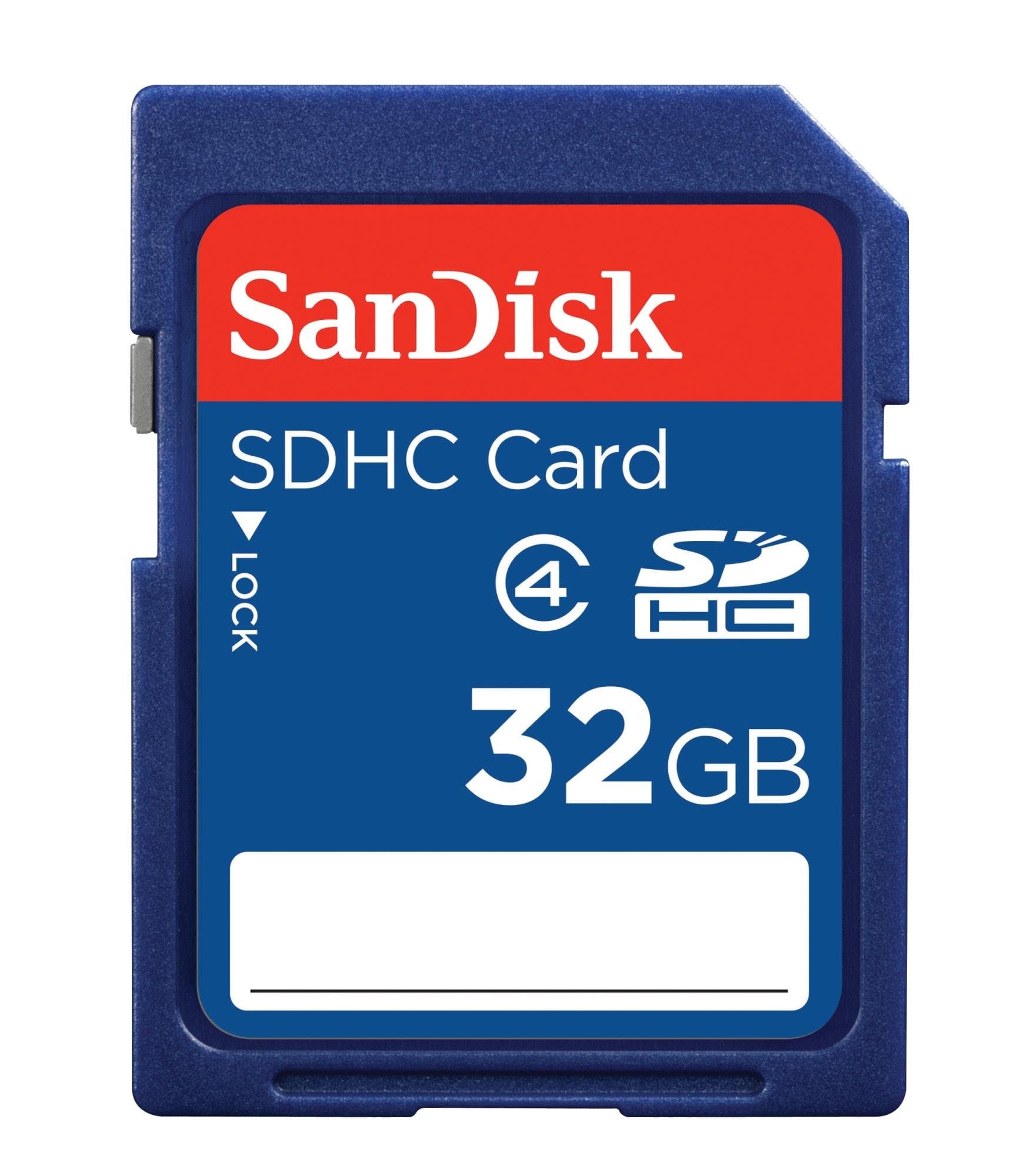 SANDISK 32 GB Class 4 SD Flash Memory Card SDSDB-032G-B35