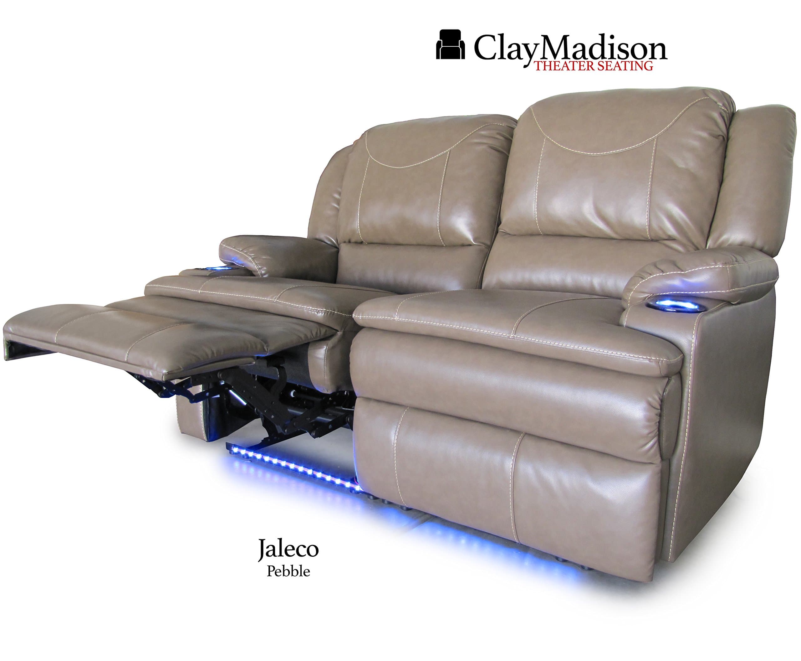 Jaleco Row of 2, Pebble