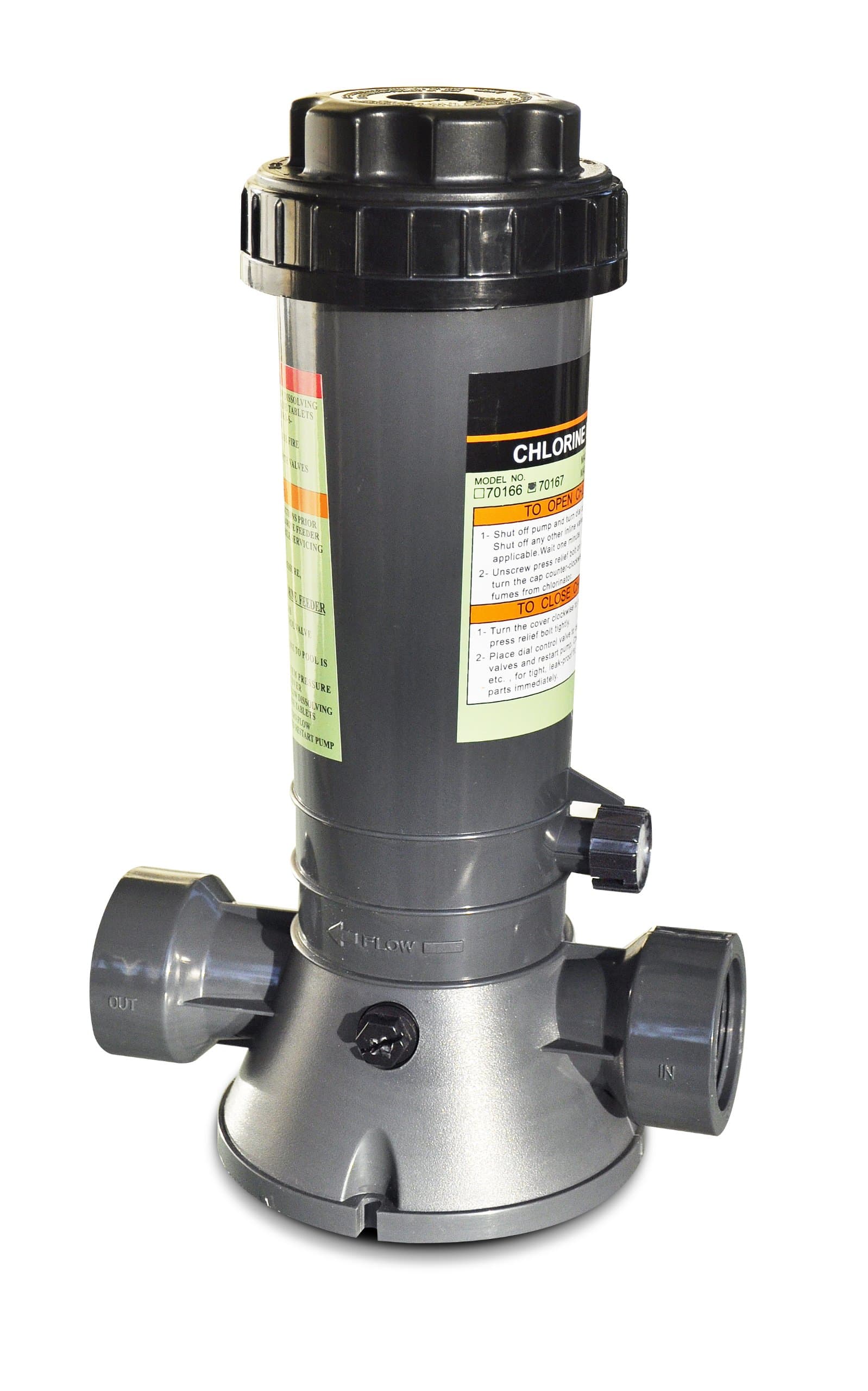 Swimline HYDROTOOLS Automatic Chlorine Feeder Chlorinator Adjustable Output