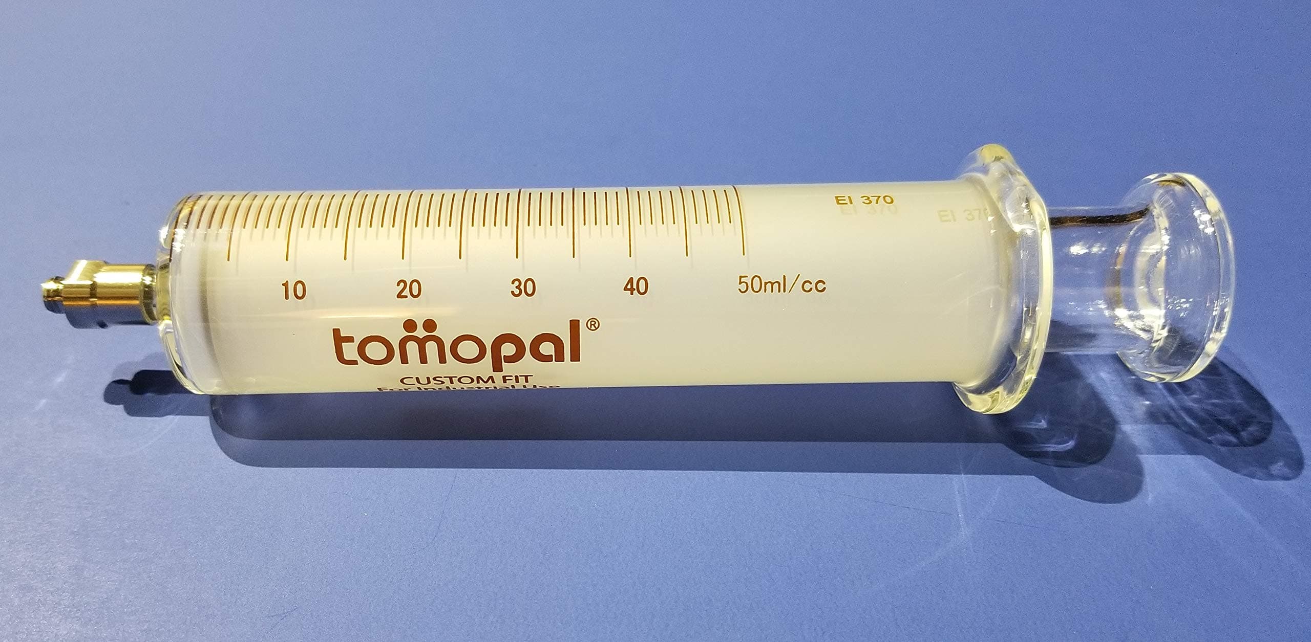 50 cc/ml SEPCO Automatic Pipetting Machine - Glass Syringe Pump, Model 40A, 1/4" UNF Threaded Nut 'for Industrial Use' Custom-Fit - Made in Japan, P/N: 140-7050-X001