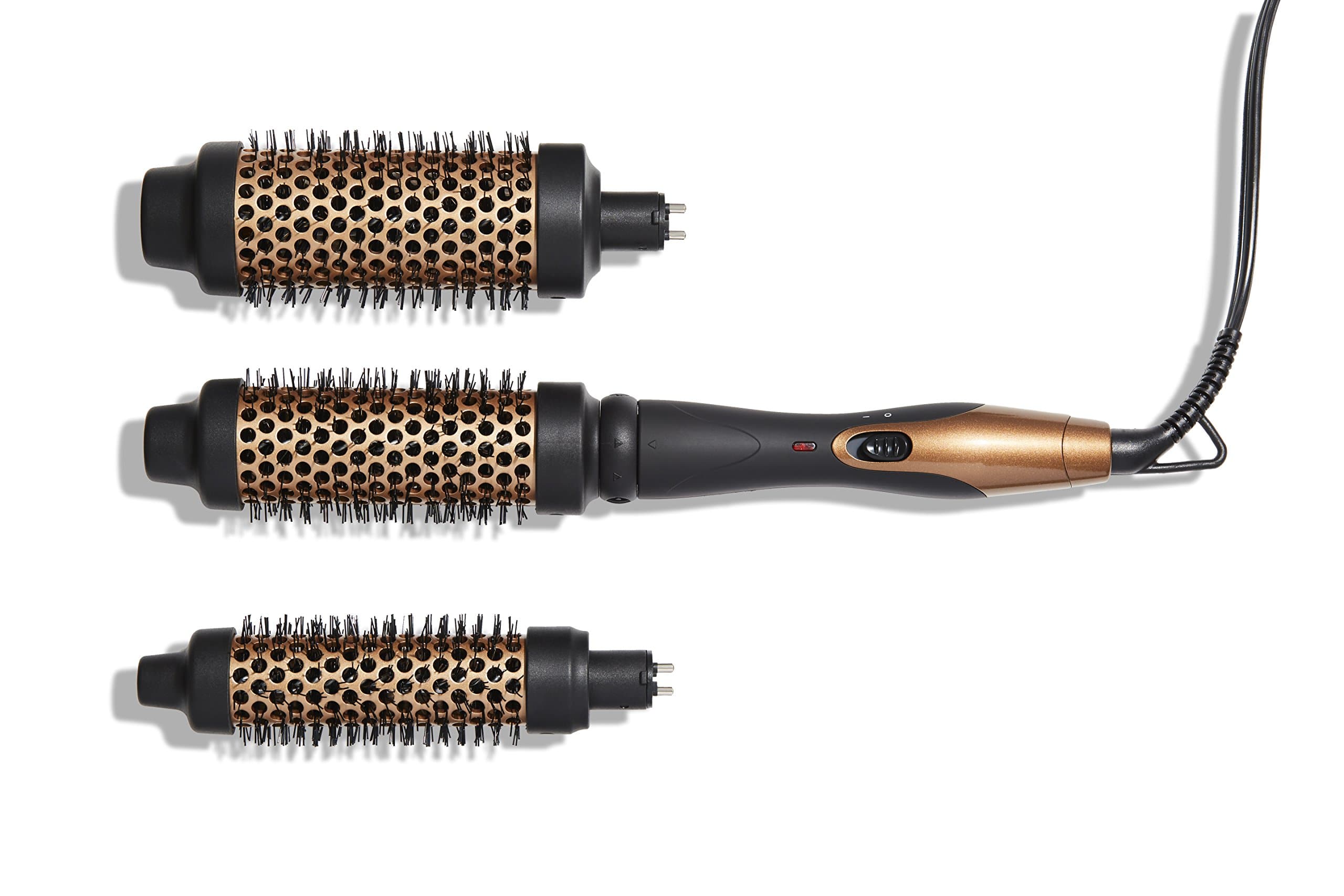 Amika Blowout Babe Interchangeable Thermal Brush, Black