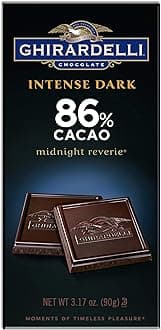 Chocolate Intense Dark Bar, Midnight Reverie, 3.17 Oz, Pack of 6