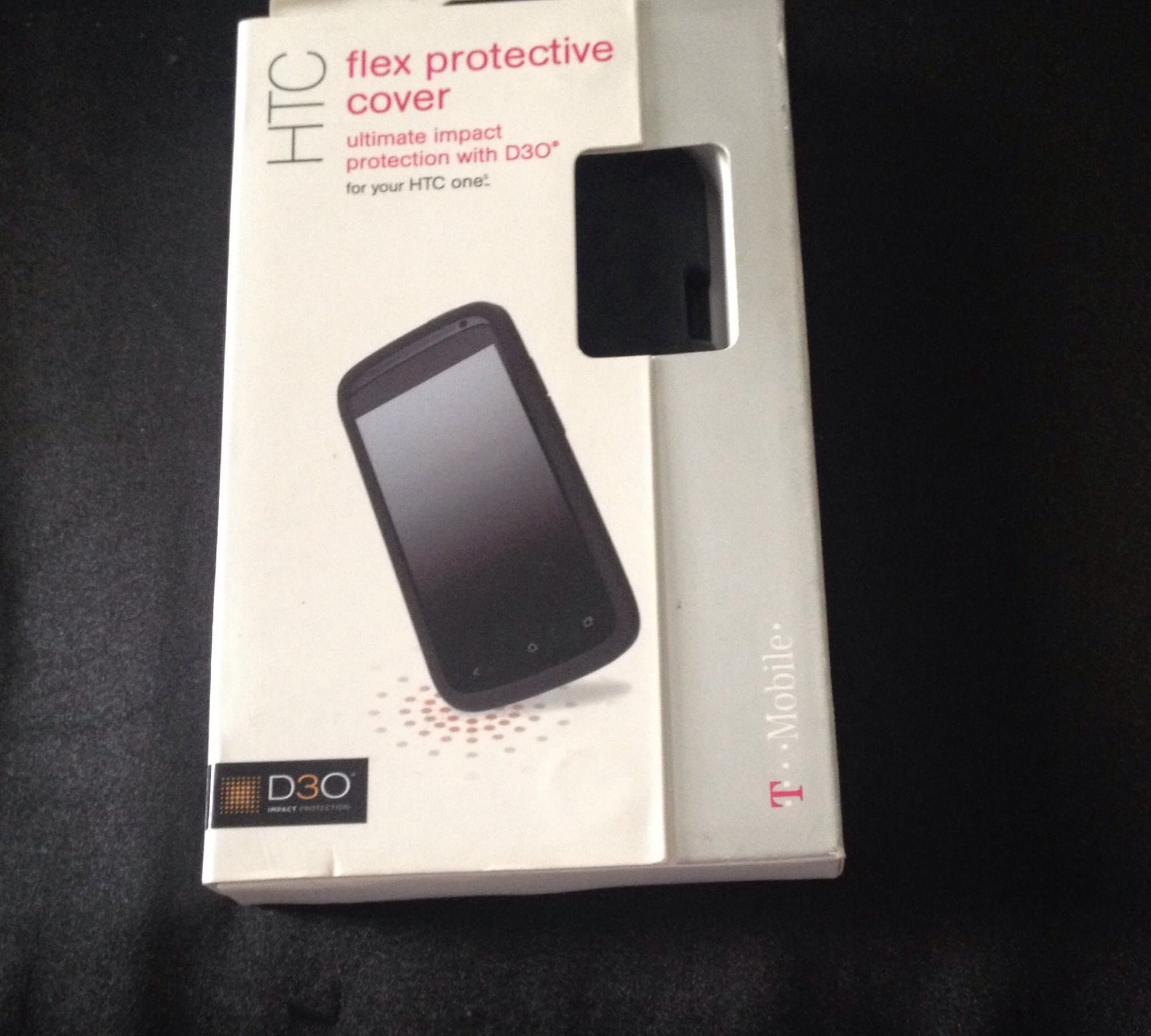 T-Mobile D30 HTC ONE s 4g (ONLY from T-Mobile) Flex Protective Cover Case Skin Shell D3O Ultimate impact Protection for TMobile HTC one S D-30 Tech 21 BLACK