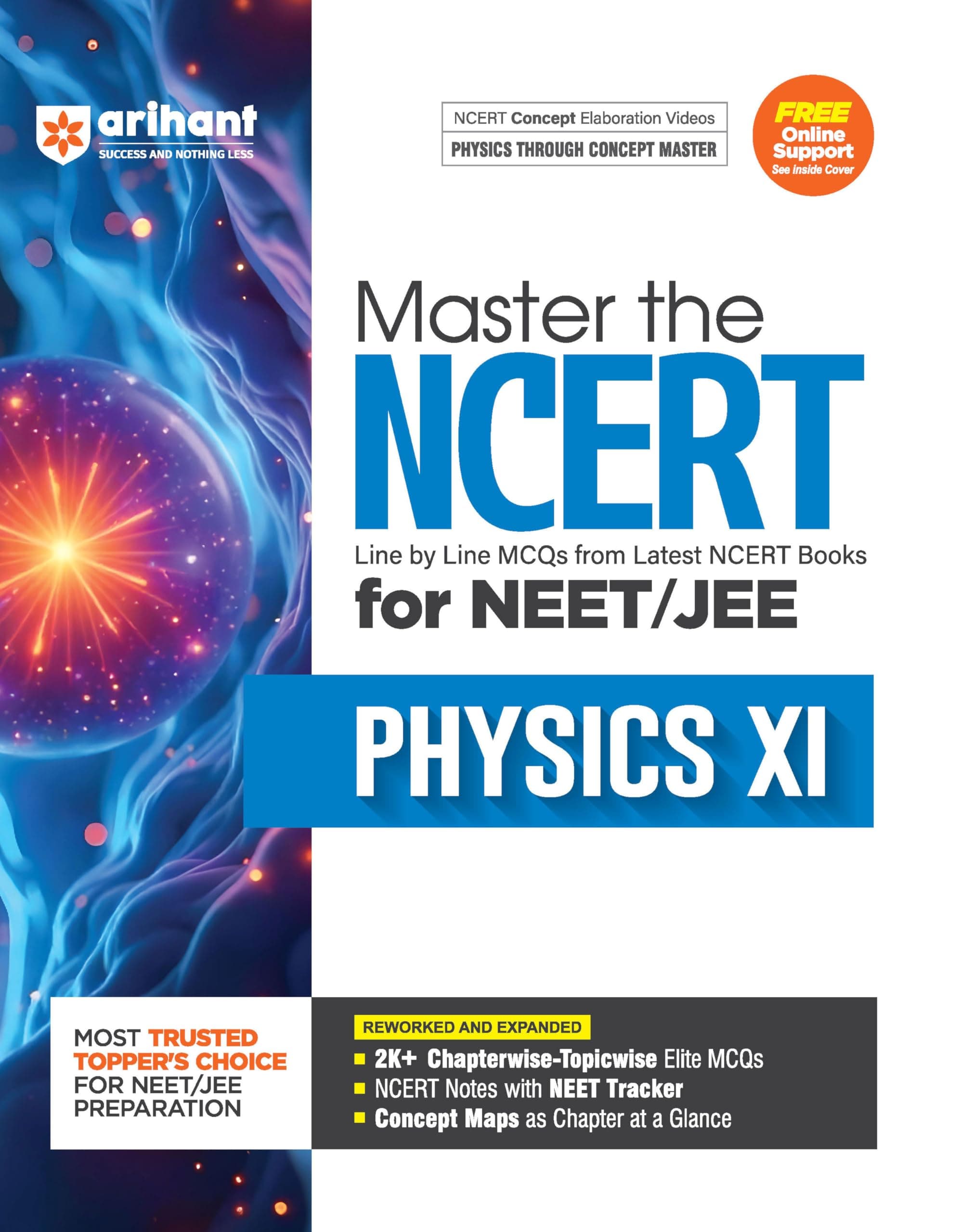 (Old Edition) Arihant Master the NCERT Physics Class 11 for NEET/JEE 2025