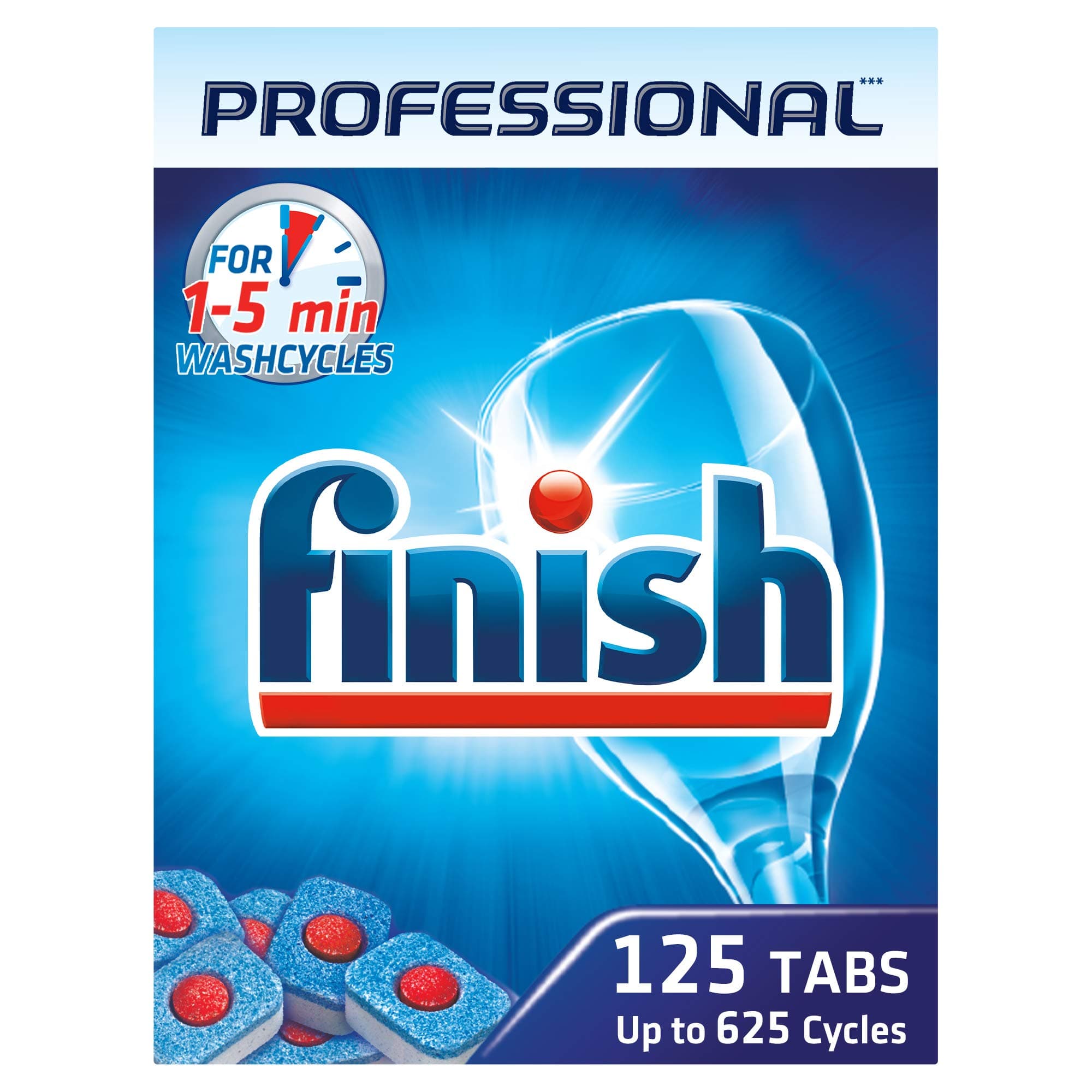 Dishwasher Tablets Bulk 125 Tabs, Pack of 1