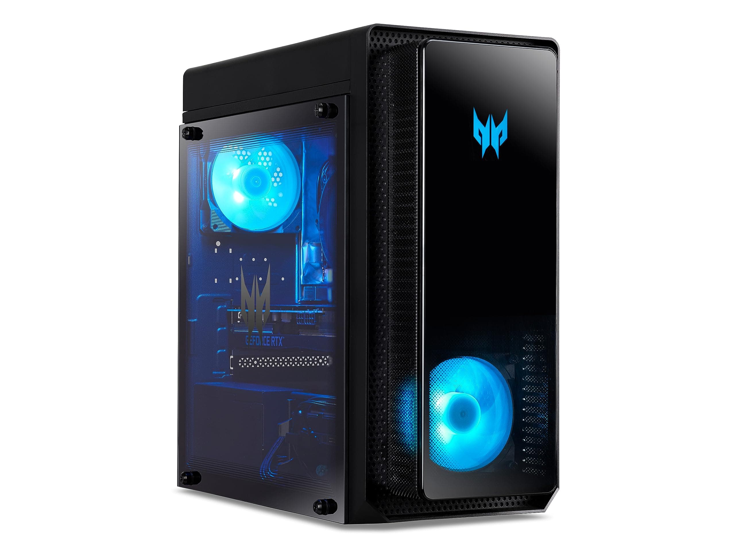 Acer Predator Orion 3000 PO3-650 Gaming PC - (Intel Core i7-13700F, 16GB, 2TB HDD and 1TB SSD, NVIDIA GeForce RTX 4070, Windows 11, Black)