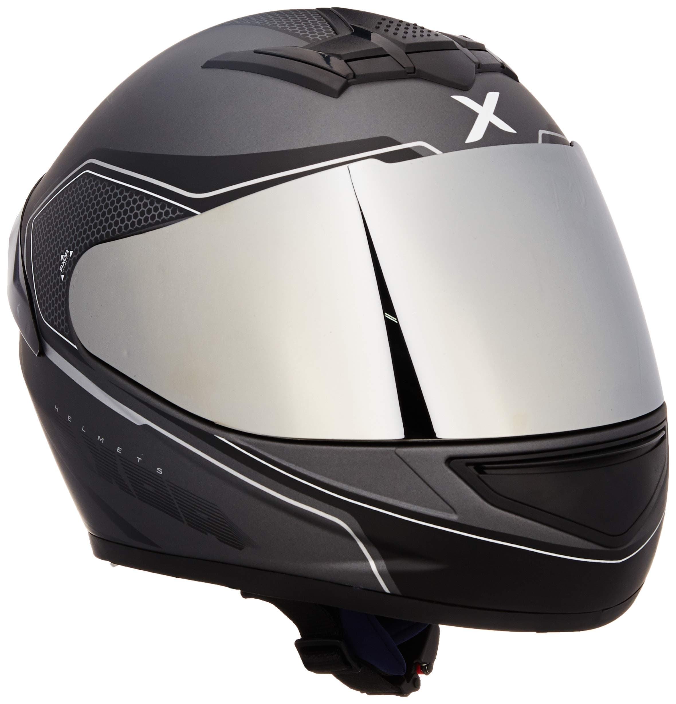 Axor Rage Ecco Dull Athena Grey Black Helmet-L