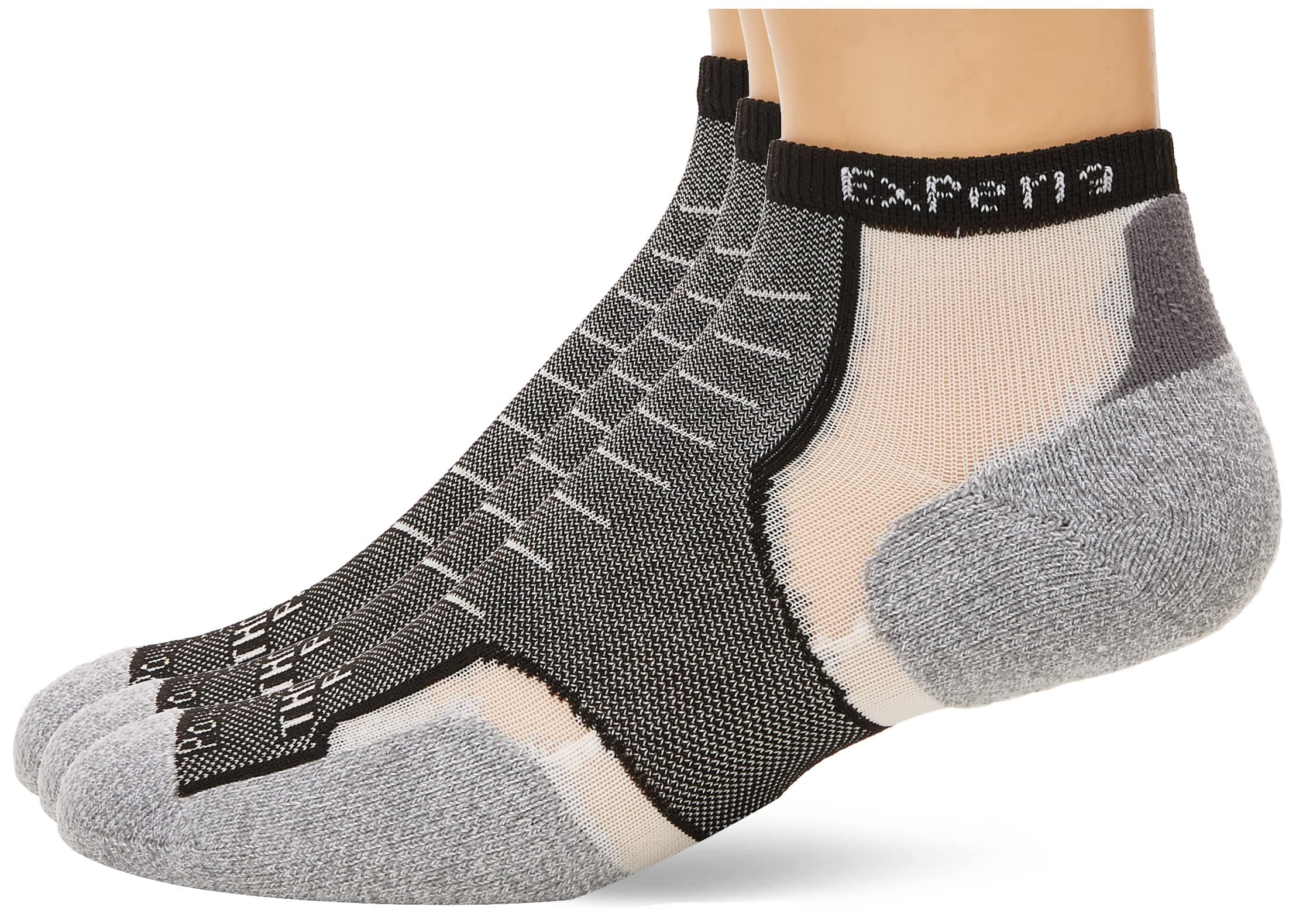 Men's - Women's Thin Padded Running Low-Cut Socks