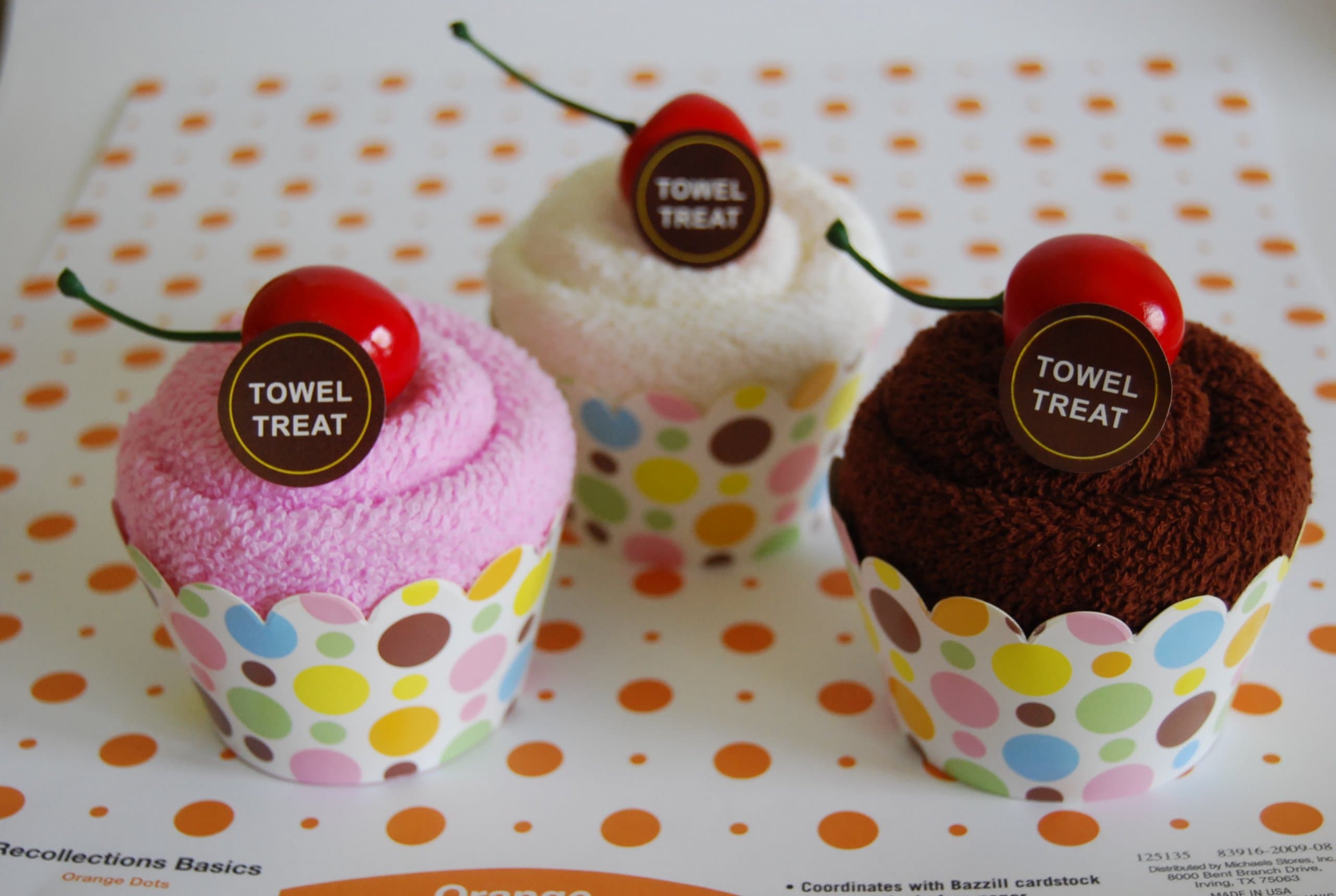 Towel Assorment, Cupcake