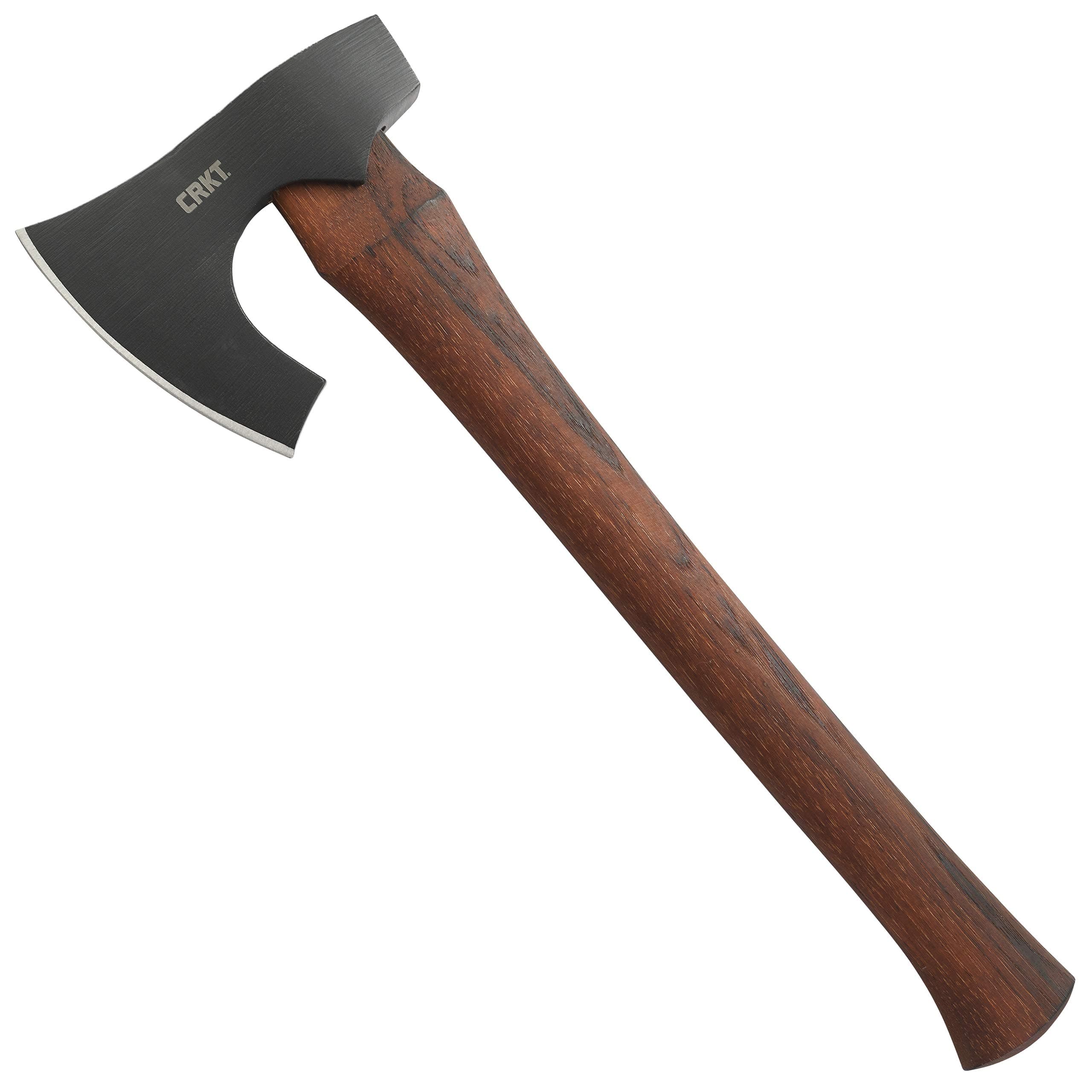 Freyr Axe: Outdoor Axe with Deep Beard Design, Forged Carbon Steel Blade, and Hickory Wooden Handle 2746