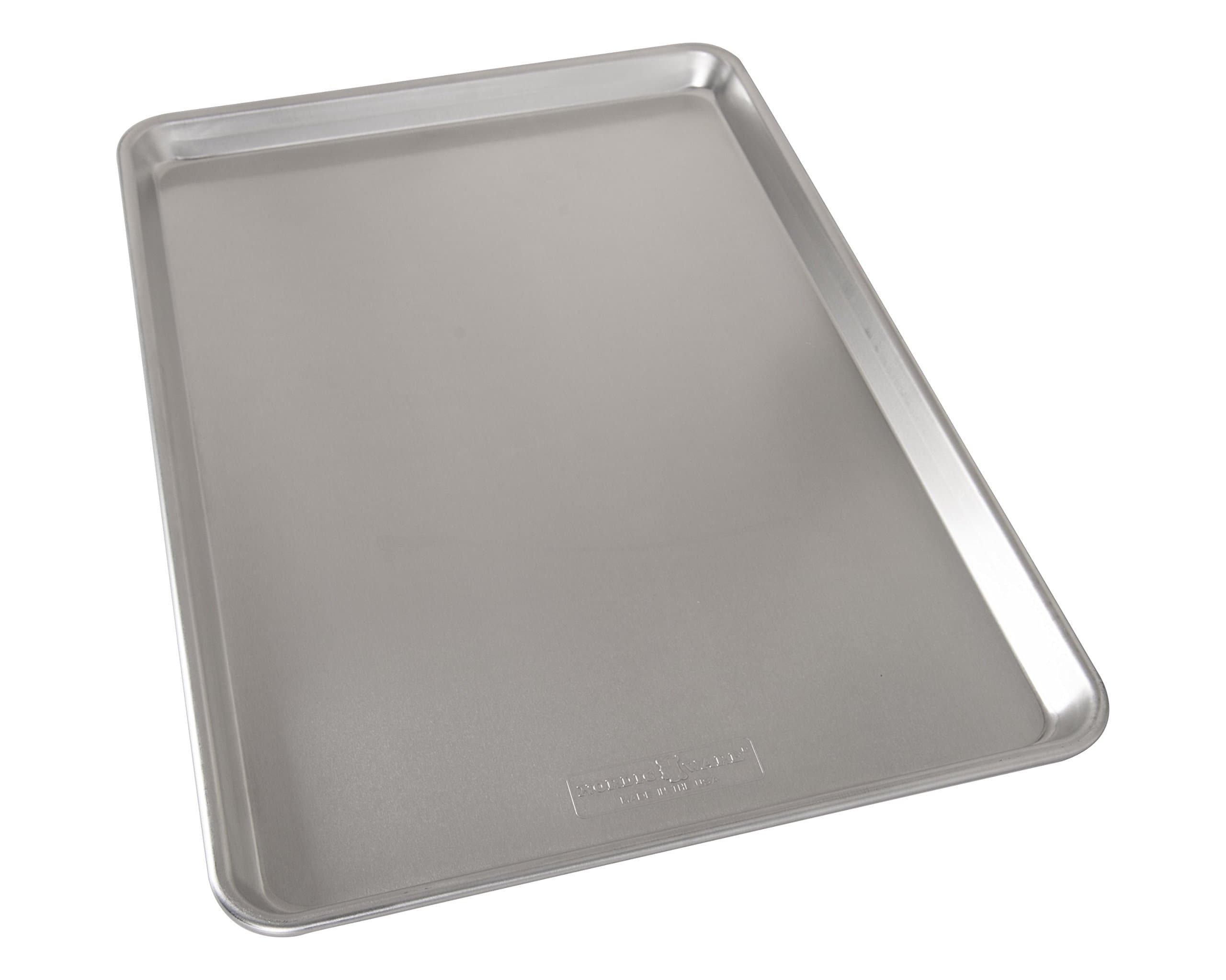 Nordic Ware Extra Large Baking Sheet, 21 x 15 inches, XL Big sheet pan Natural Uncoated Aluminum, Reinforced Steel Rim Prevents Warping, 1pk Big Sheet