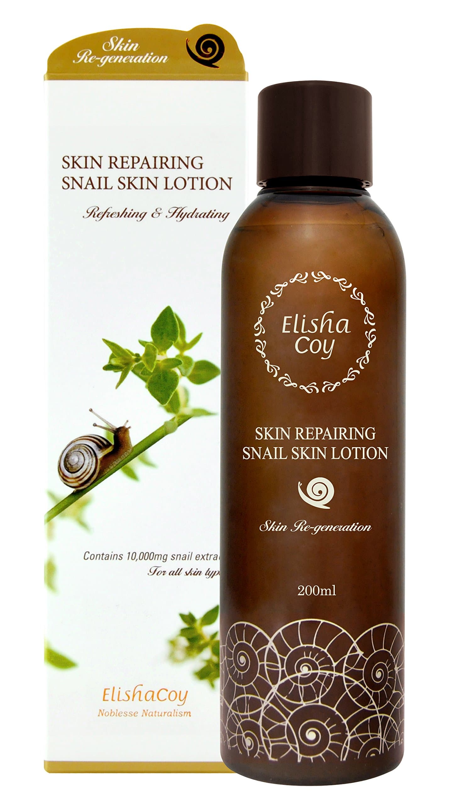 Elishacoi Snail Extract Moist Containing Lotion 200ml