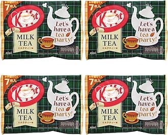 Japanese Kit-Kat Mini Bars – Imported Japanese Chocolate Sweets Candy Snacks Gift Box – Treats for Kids, Women & Men Gift Set (4, Creamy Milk Tea)