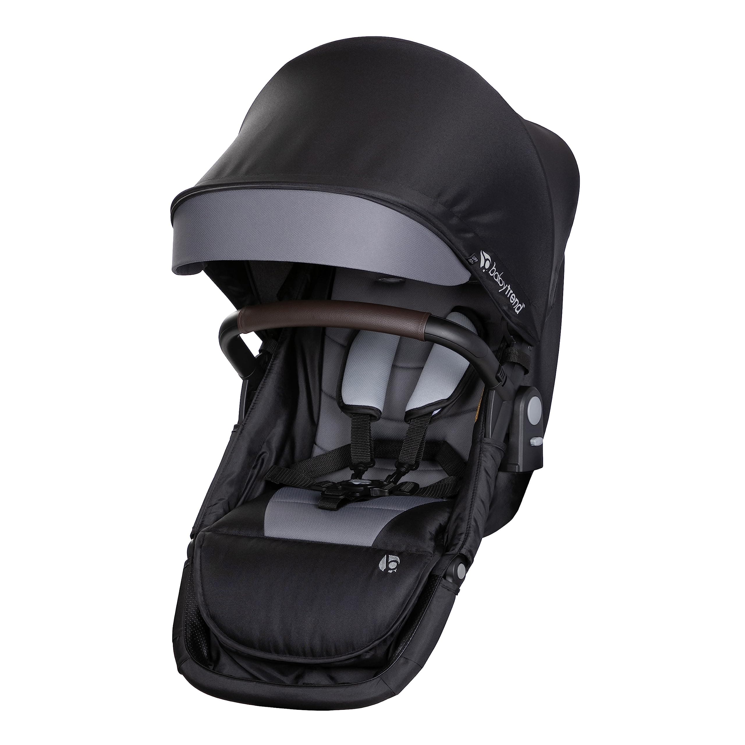 Morph Single to Double Stroller Second Seat, Dash Black