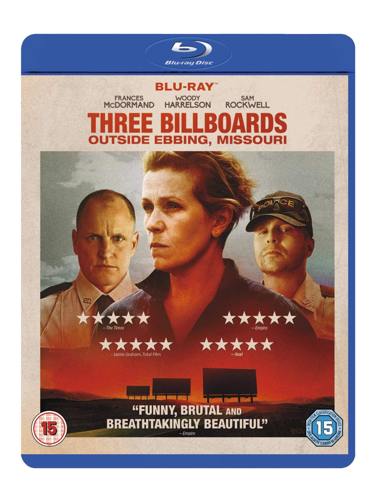 Three Billboards Outside Ebbing, Missouri [Blu-ray] [2018]