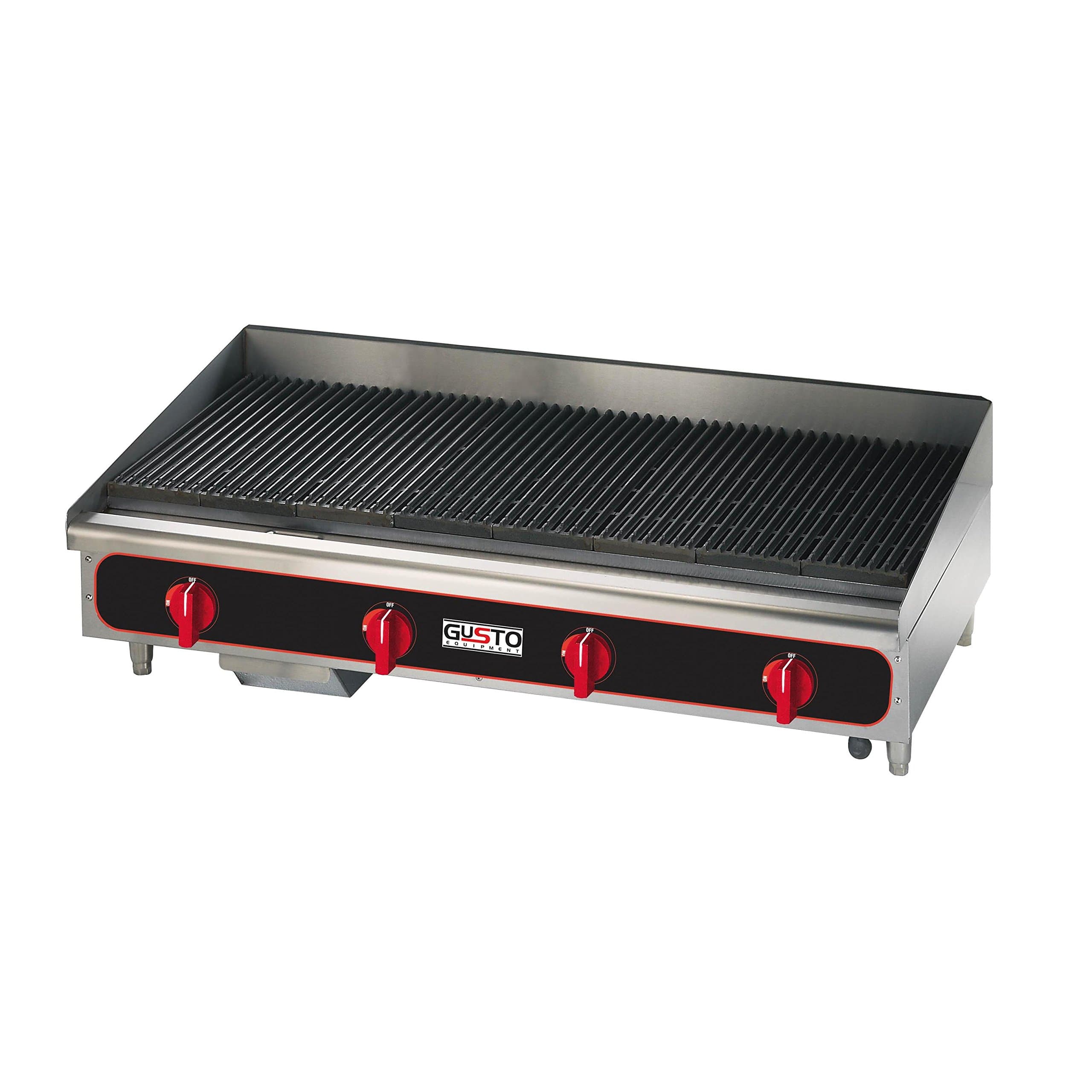 48" NG Lava Rock Charbroiler