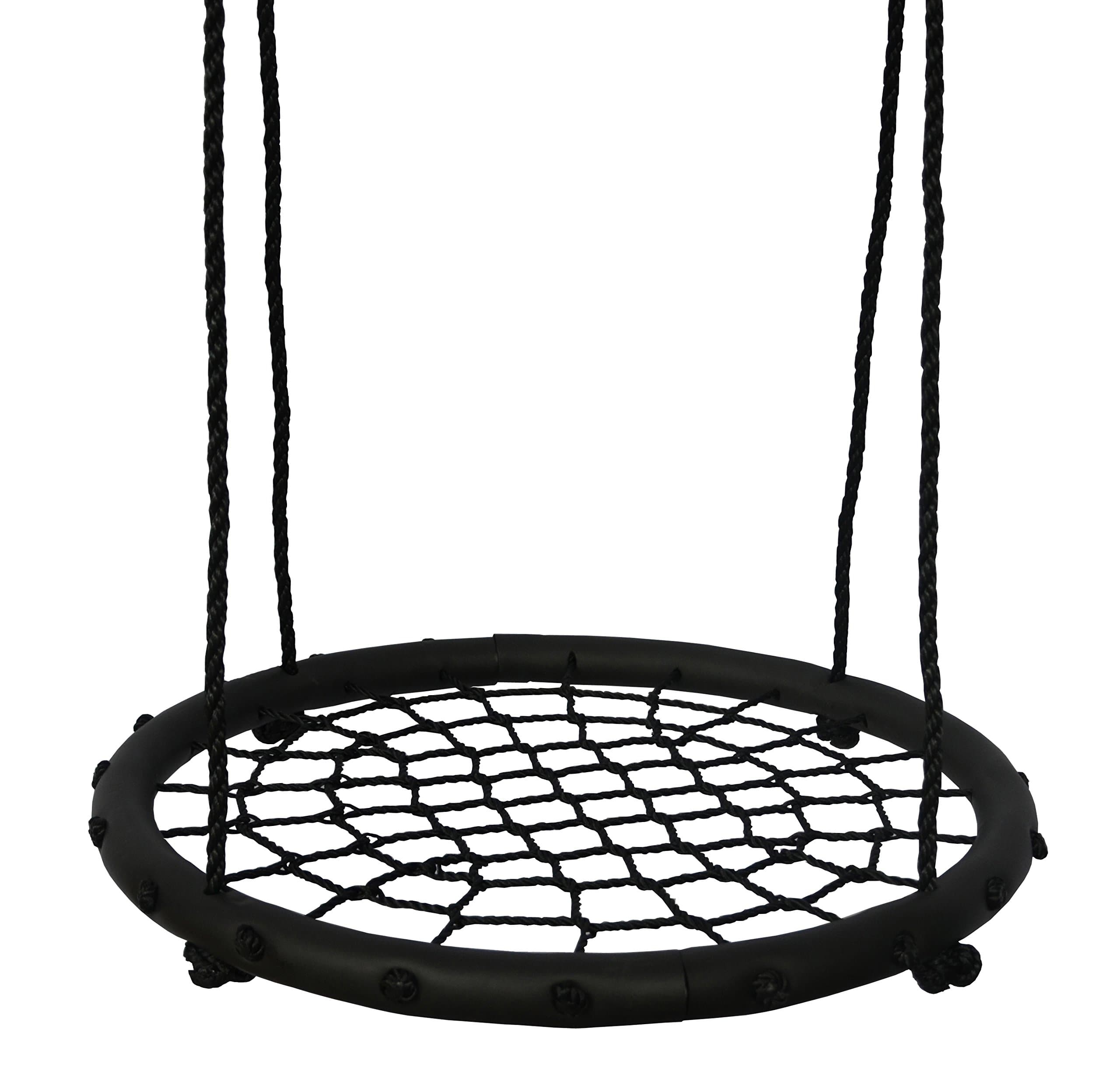 ToToConcept - Tree Swing, Spider Web Swing, Net Swing for Kids & Teens Outdoor Fun, Dia 24” & Max load of 250lbs, Easy Installation