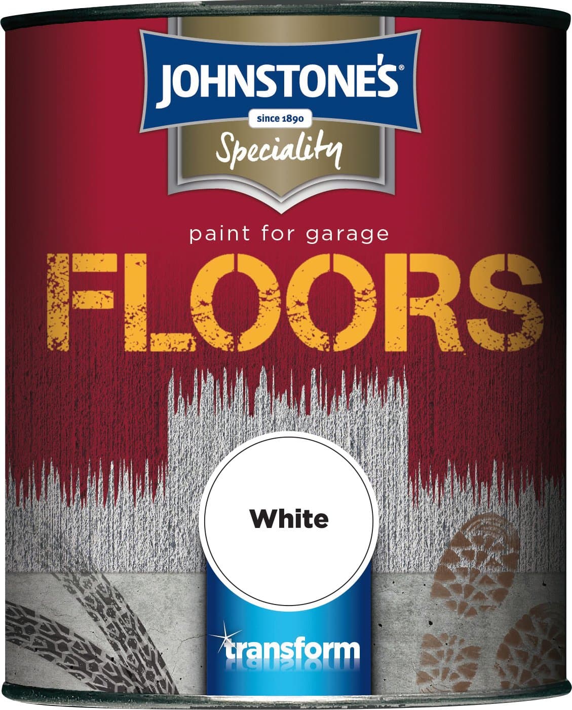 Johnstone's Garage Floor Paint - White 750ml