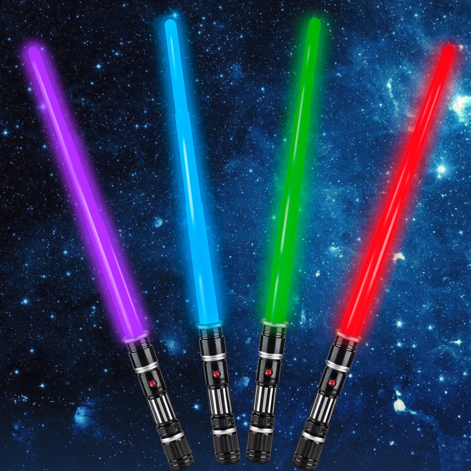 4 Pack Light up Sword Saber  4 Colors