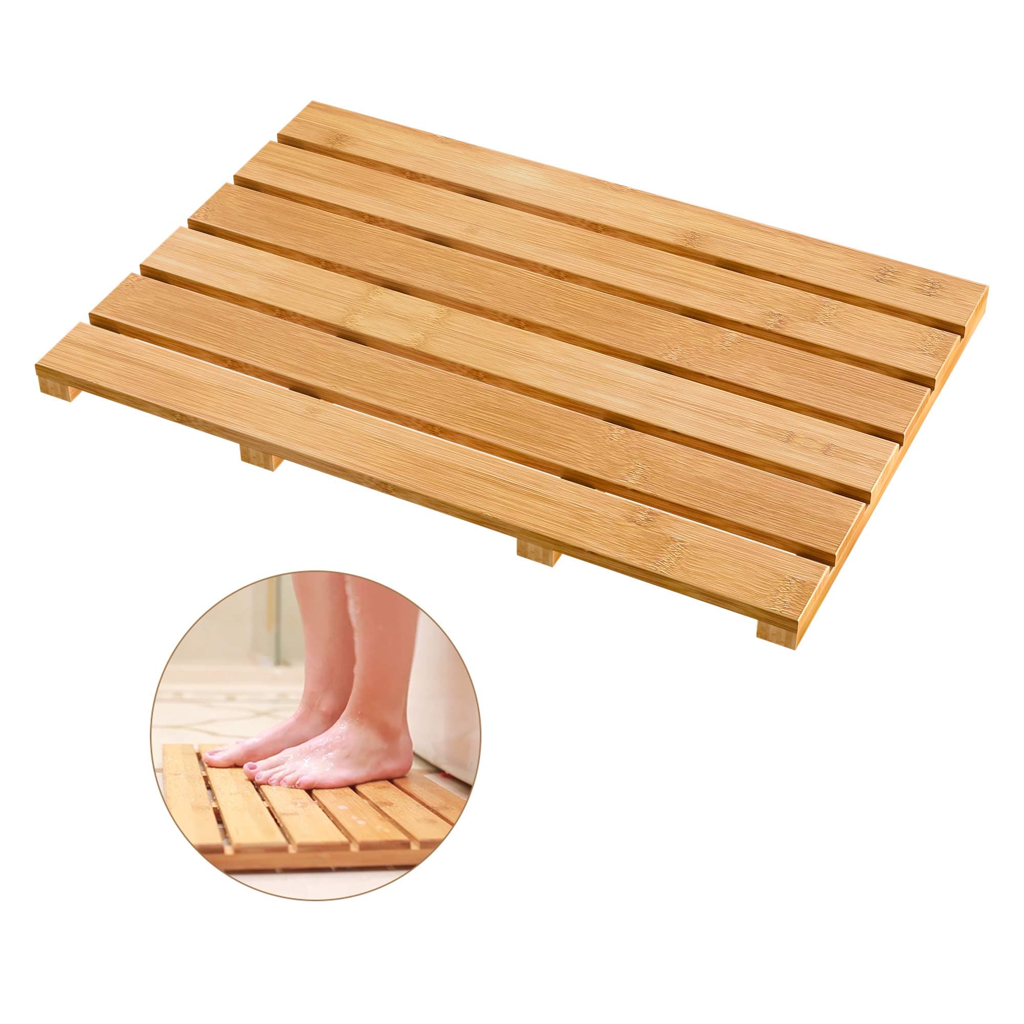 Bamboo Shower Mat