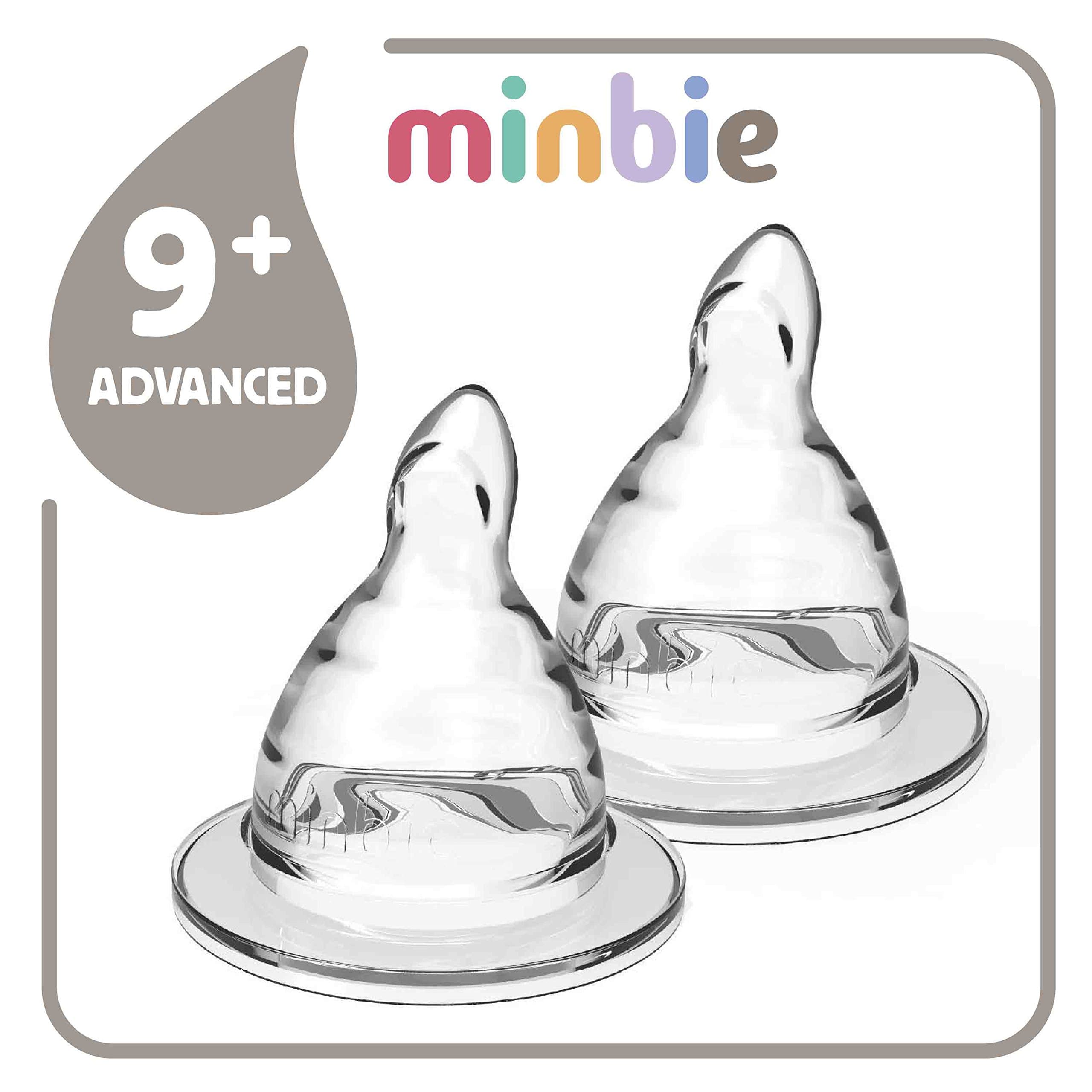 Minbie 9+ Months Advanced, 2 Nipples Included