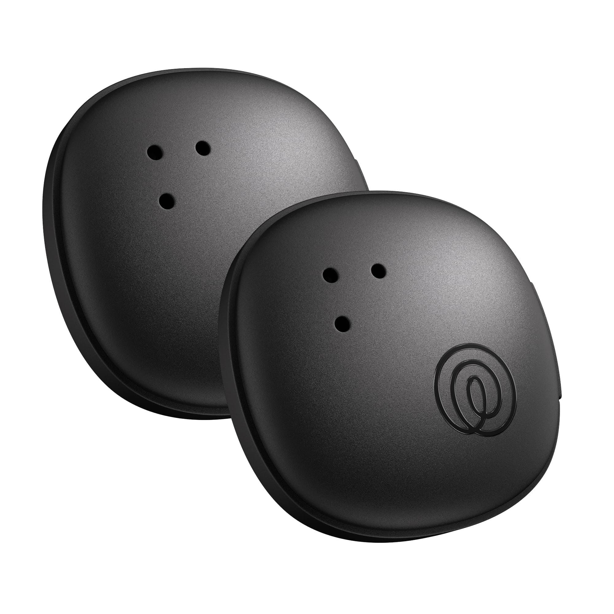 Life360 Tile Sticker - Small Bluetooth Tracker, Remote Finder and Item Locator for Bikes, Glasses and More. Both iOS and Android Compatible. Phone Finder. 2-Pack (Black)