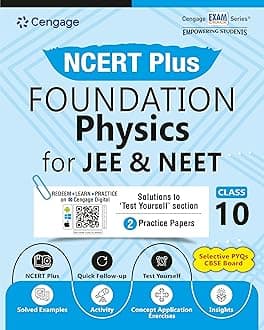 Cengage NCERT Plus Foundation Physics for JEE & NEET: Class 10