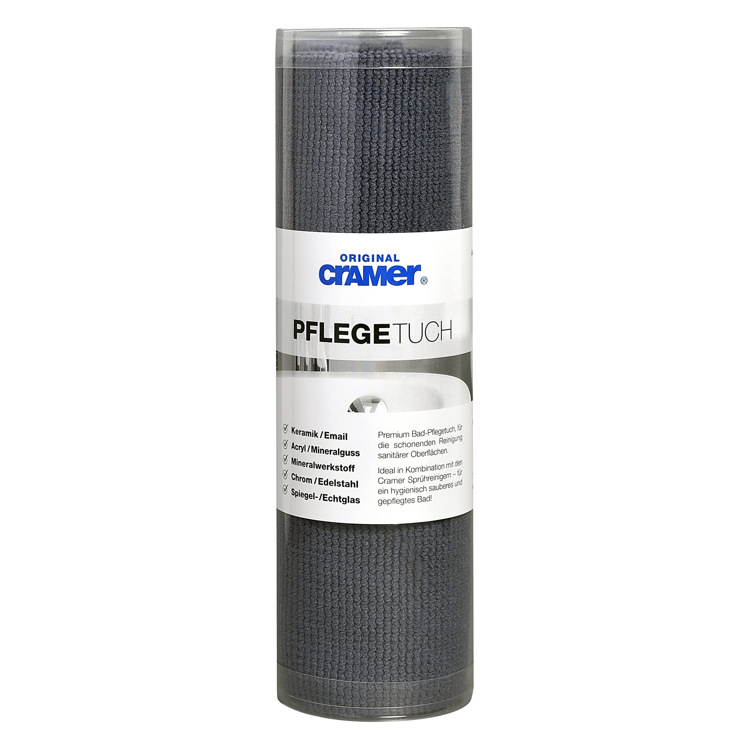 Cramer Care Cloth, Grey/Blue, 40 x 40