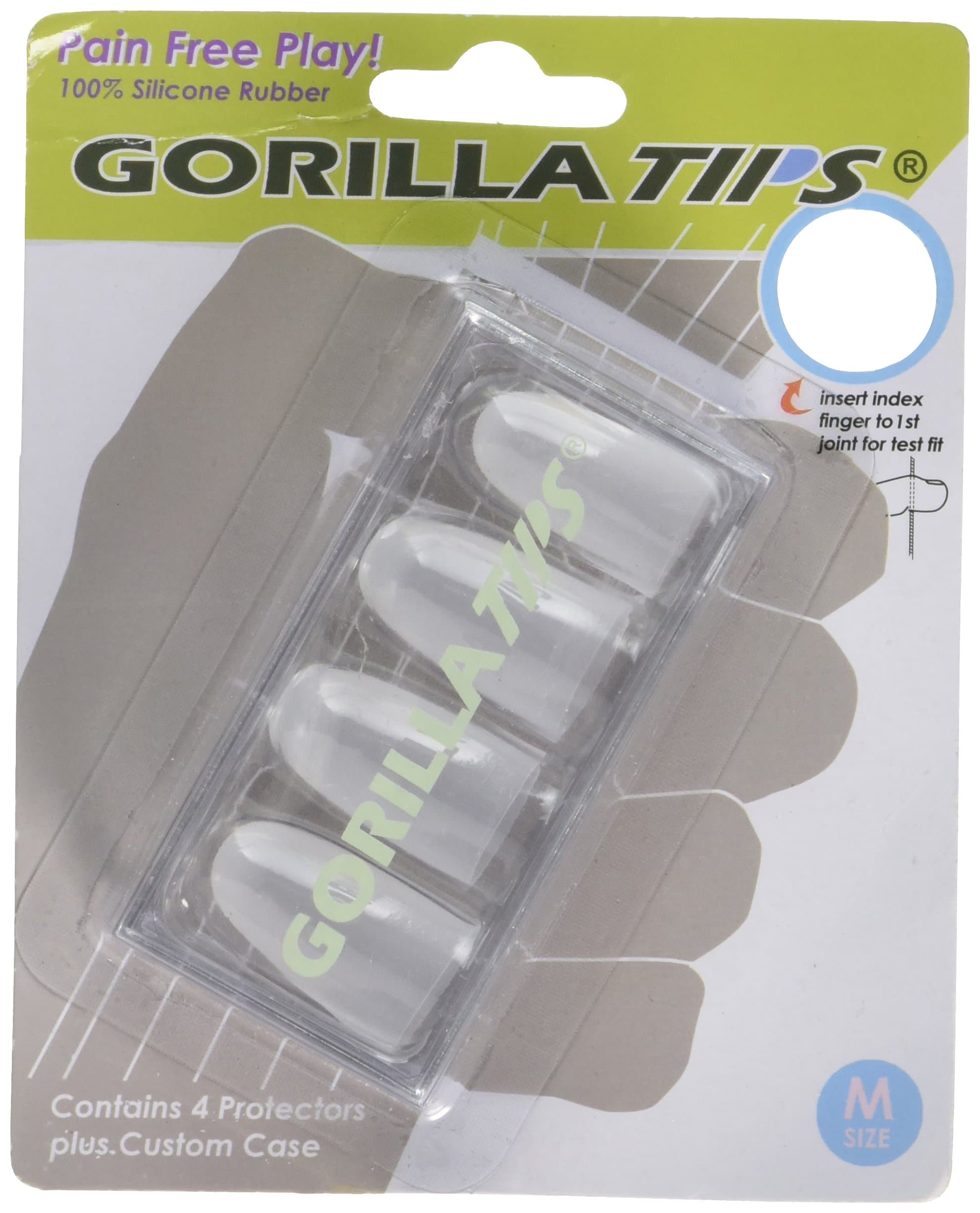 98-GT102CLR Medium Finger Protectors - Clear