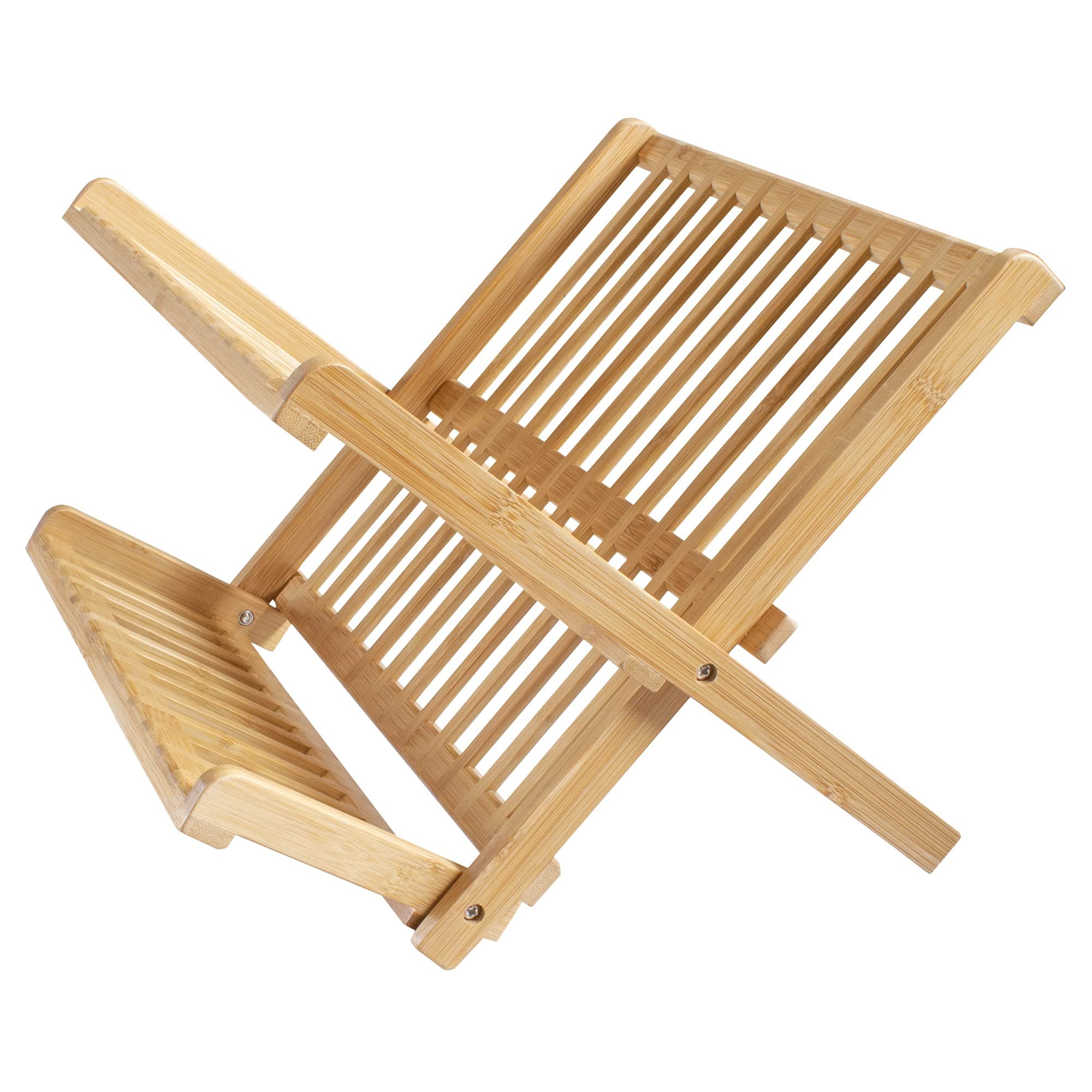 Totally BambooCompact Collapsible Bamboo Dish Drying Rack