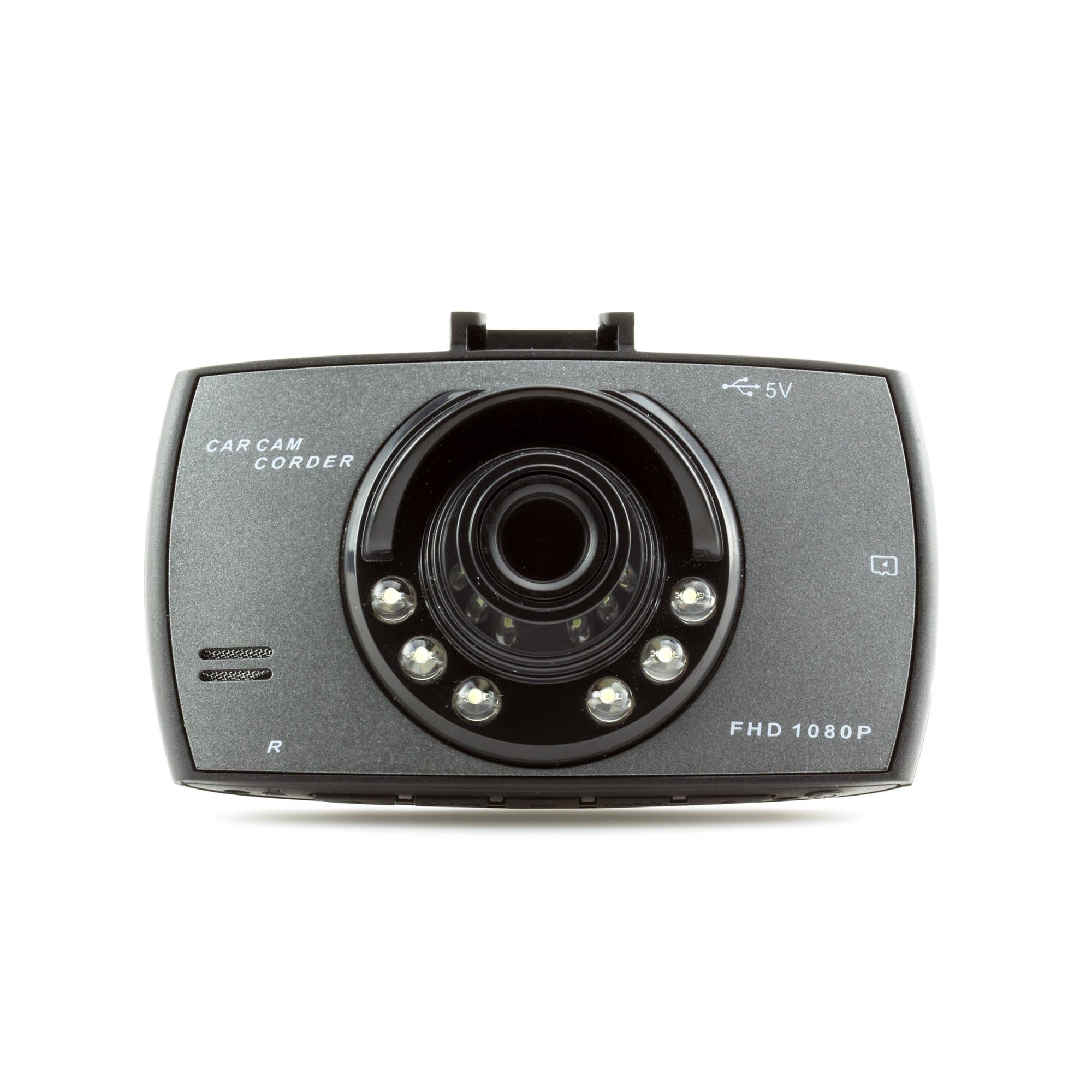 1080P HD Dash Cam 2.4" LCD Wide Angle Lens G-Sensor 32GB MicroSD Card