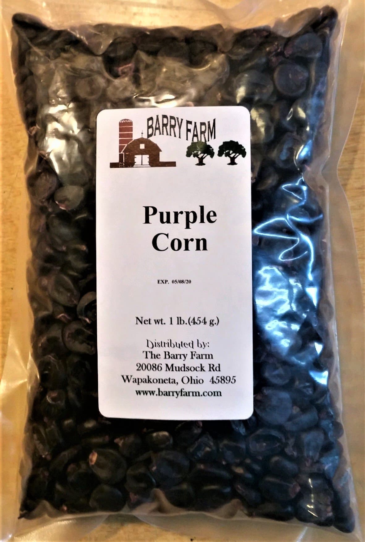 Whole Purple Corn, 1 lb.