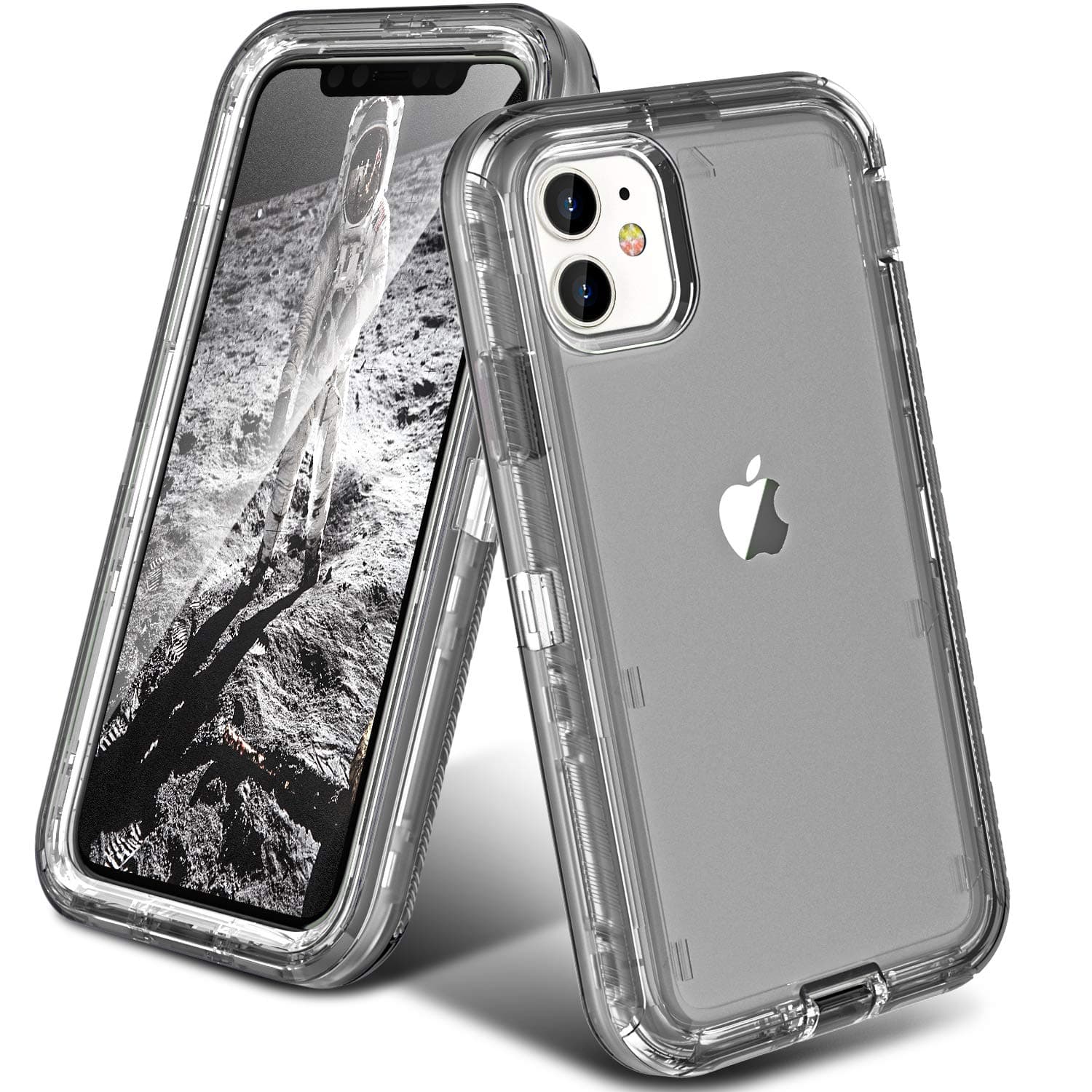 Case Compatible with iPhone 11, Heavy Duty Shockproof Anti-Fall Clear