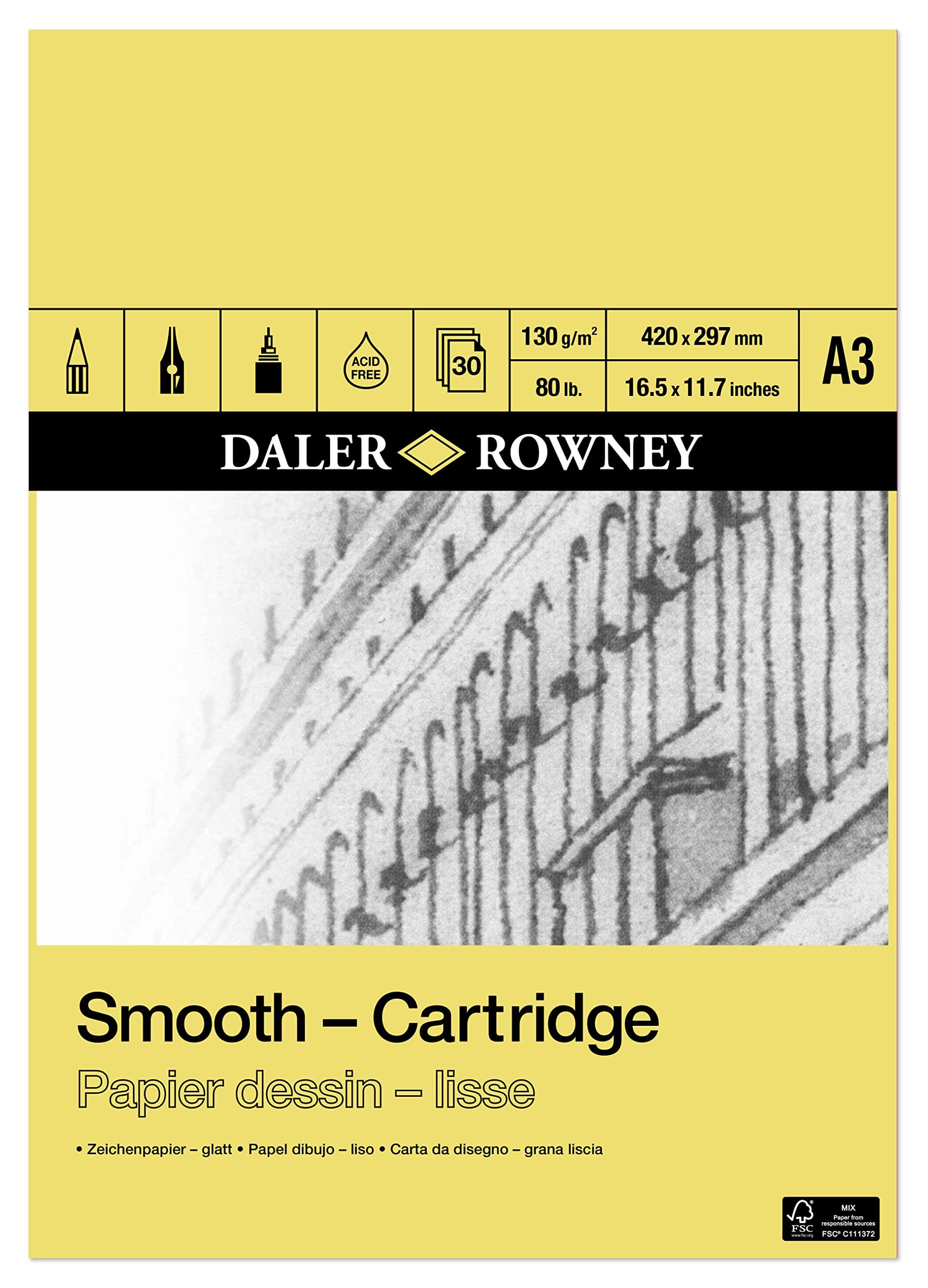 Daler RowneyCATRIDGE PAD A3 SERIES A
