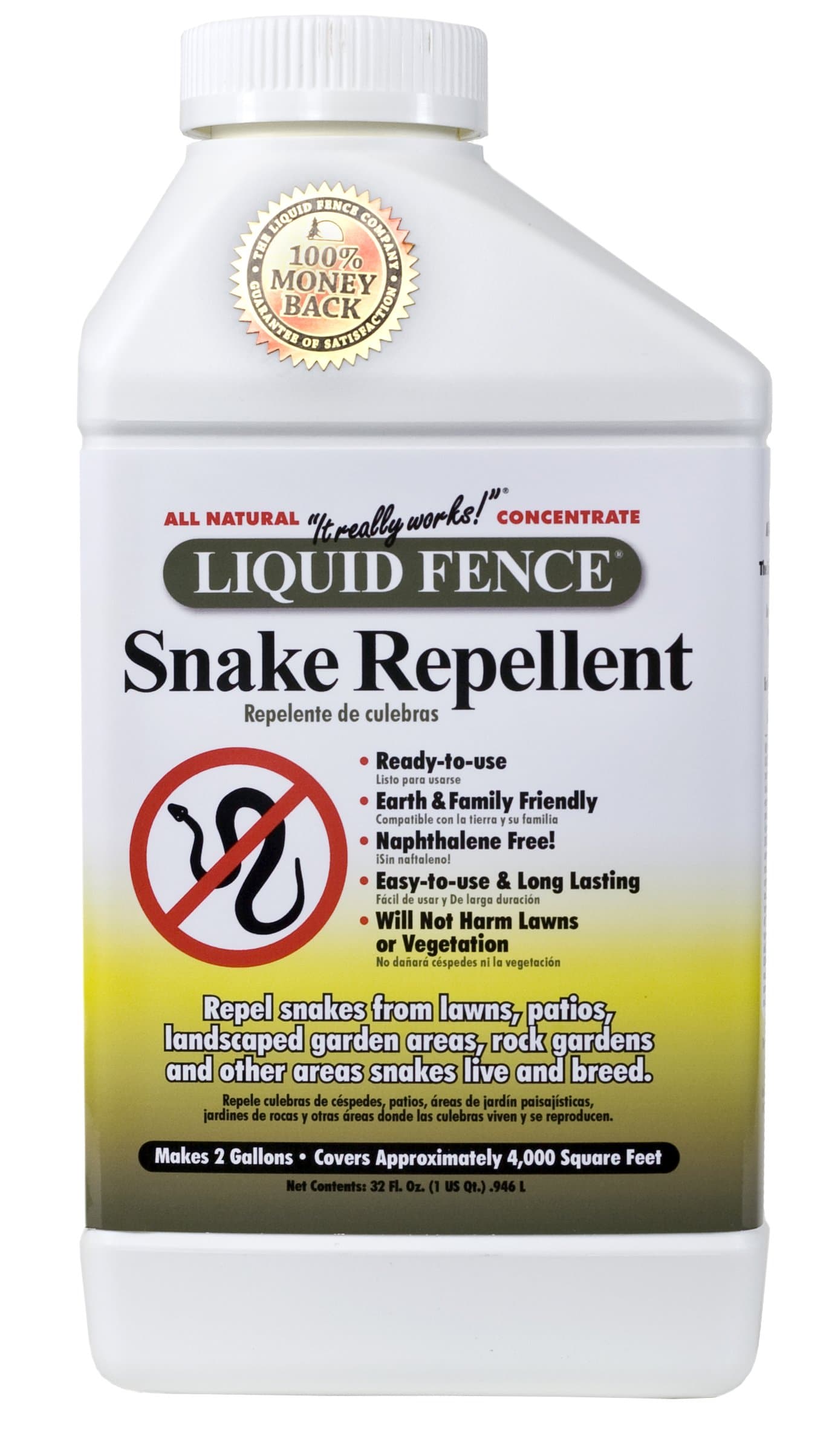 Liquid Fence 162 Concentrate Snake Repellent, 1-Quart