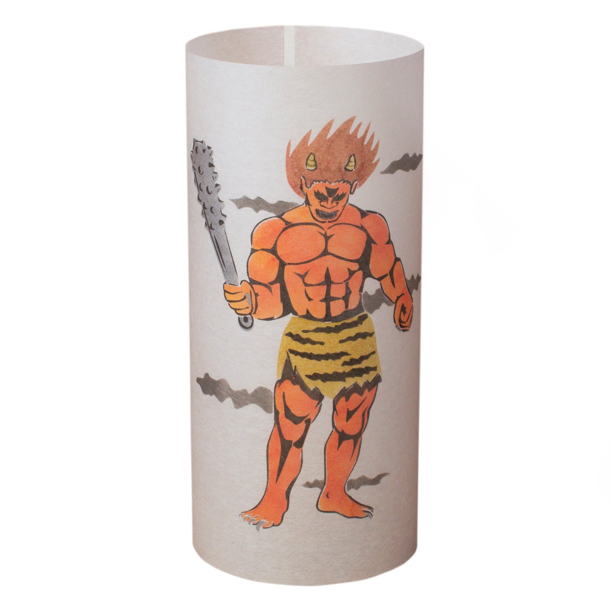 AKA ONI - Japanese lamp Handmade