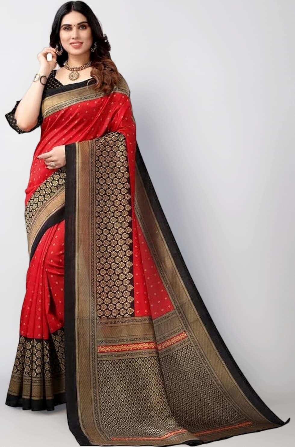 Satrani Poly Silk Women Saree