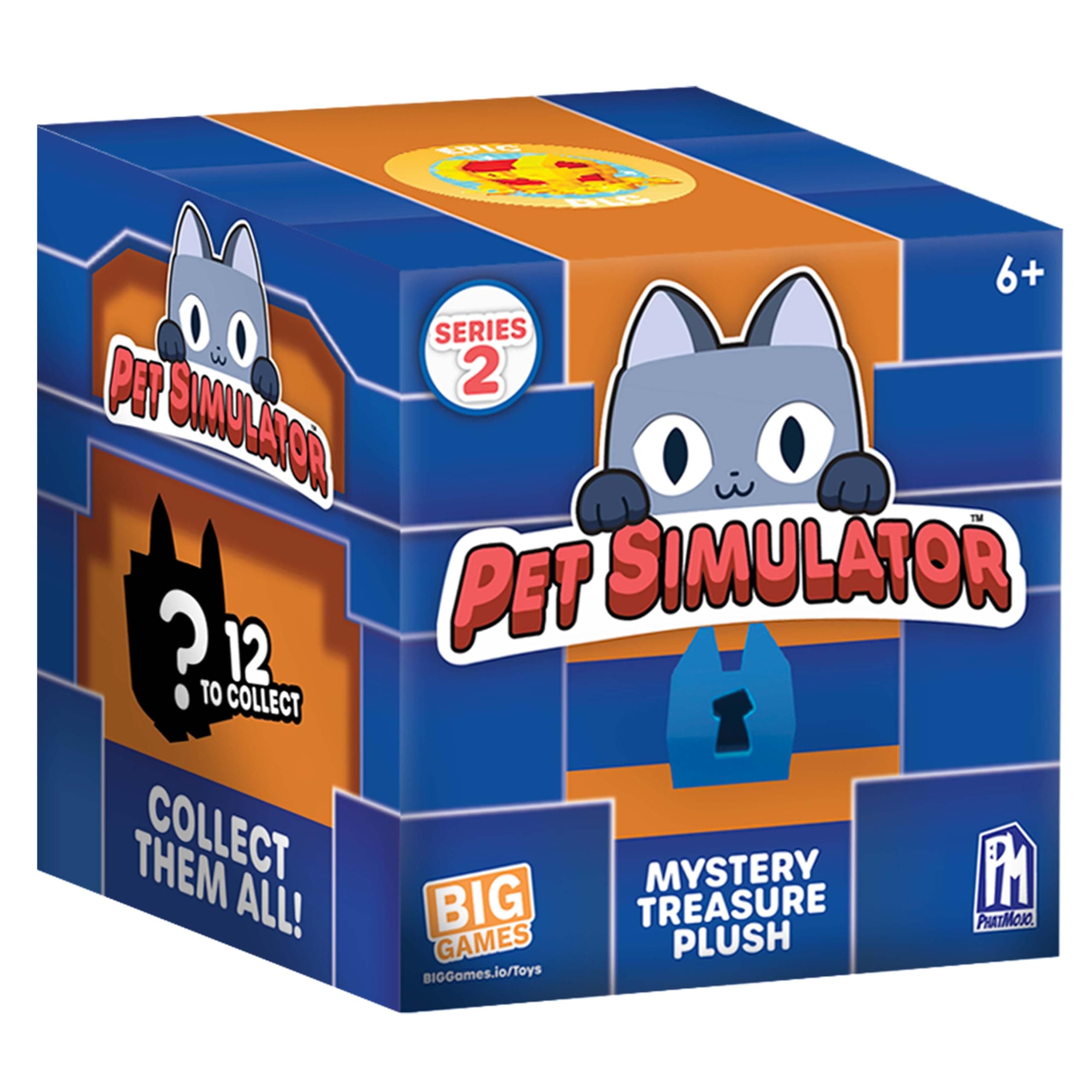 Pet Simulator X Treasure Plush, product packaging may vary