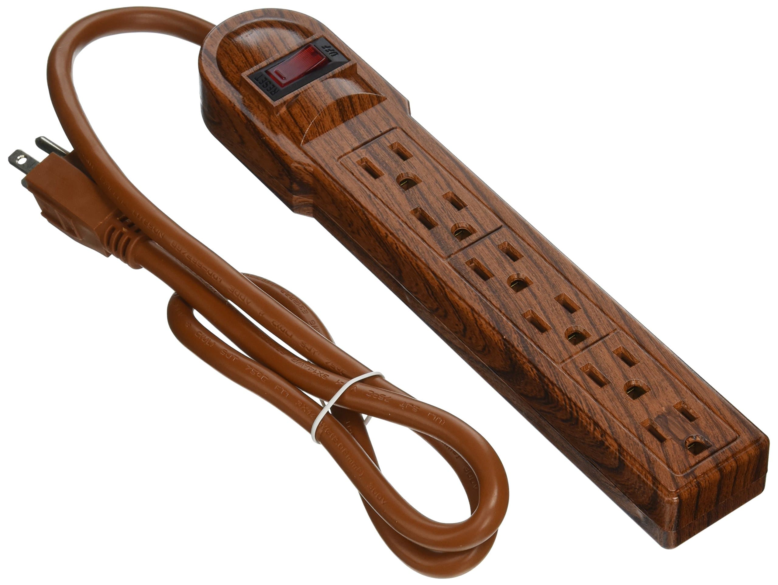 6-Outlet Surge Protector, Model MC002