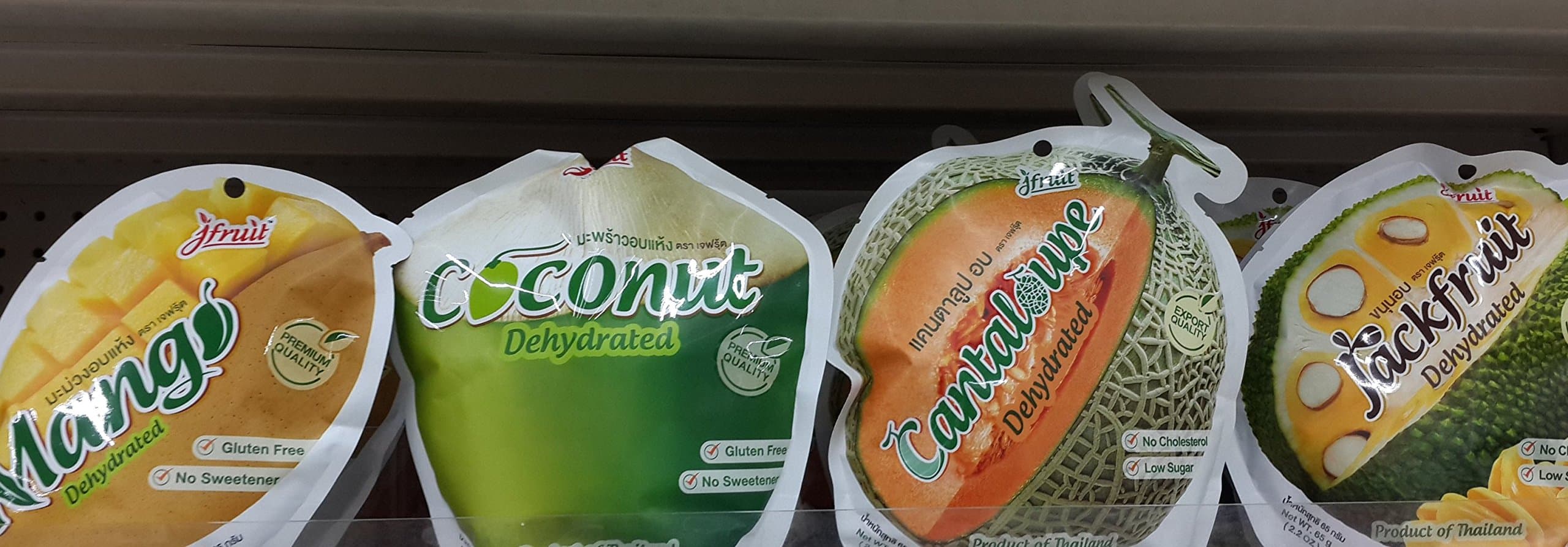 Dehydrated Mango, Coconut, Cantaloupe and Jackfruit Premium Quality