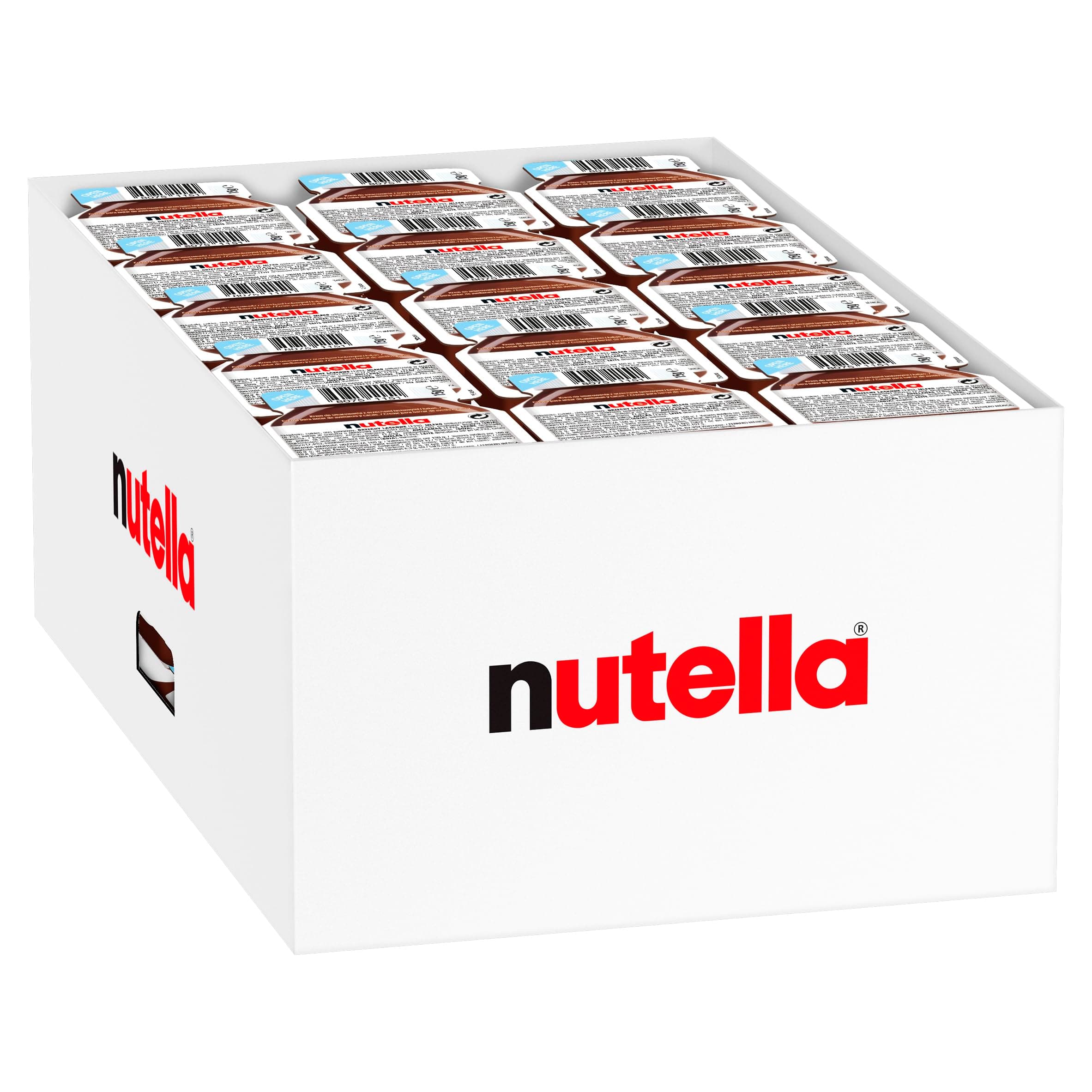 Hazelnut Chocolate Spread Single Serve Mini Cups; Unique Recipe for a Smooth Texture and an Unmistakable Taste; Pack of 120 x 15g