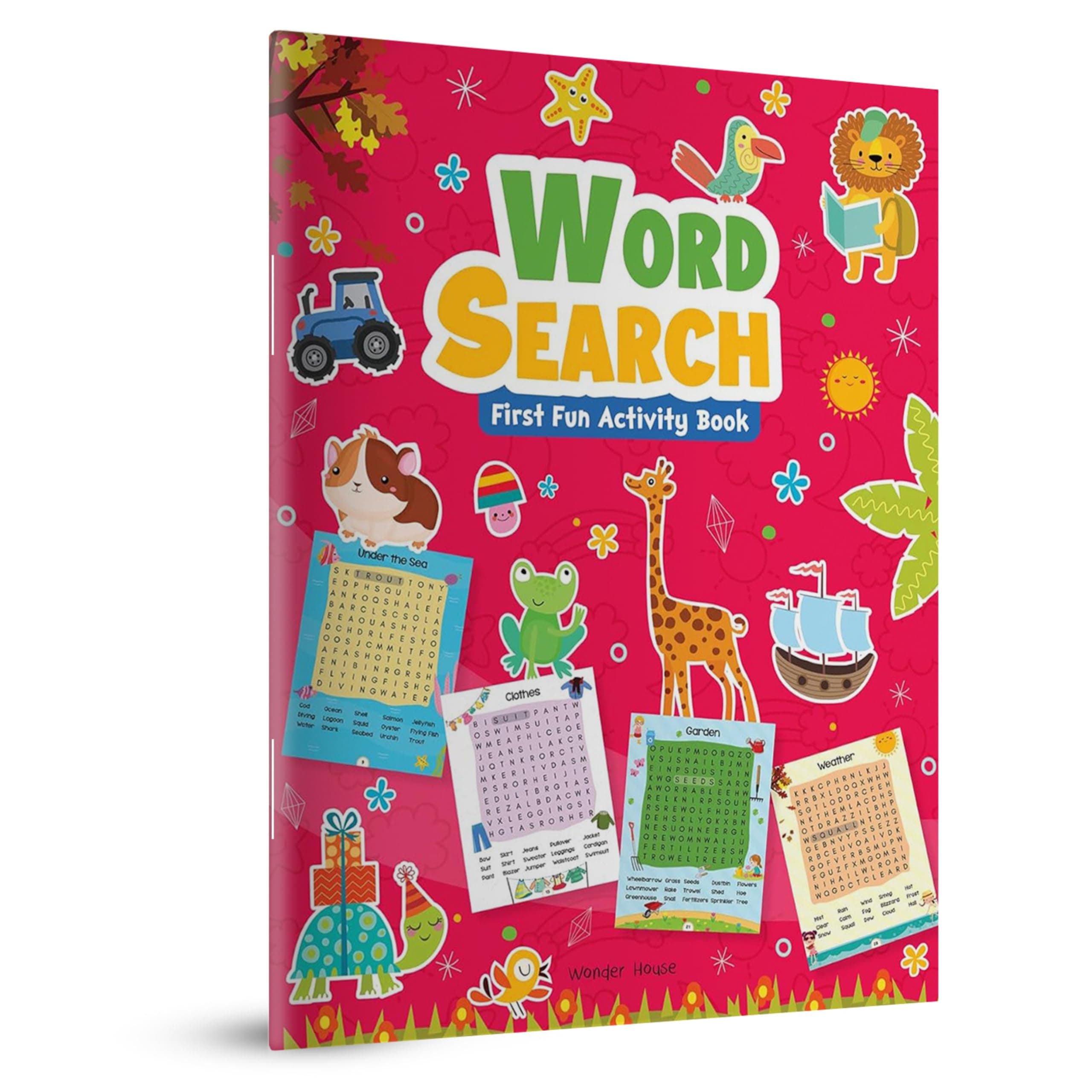 Word Search : First Fun Activity Books For Kids