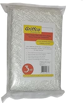 Fiberglass Chopped Strand Mat - 1.5 Oz, 3 Yards x 50", Hand Layup, Infusion or Vacuum Bagging