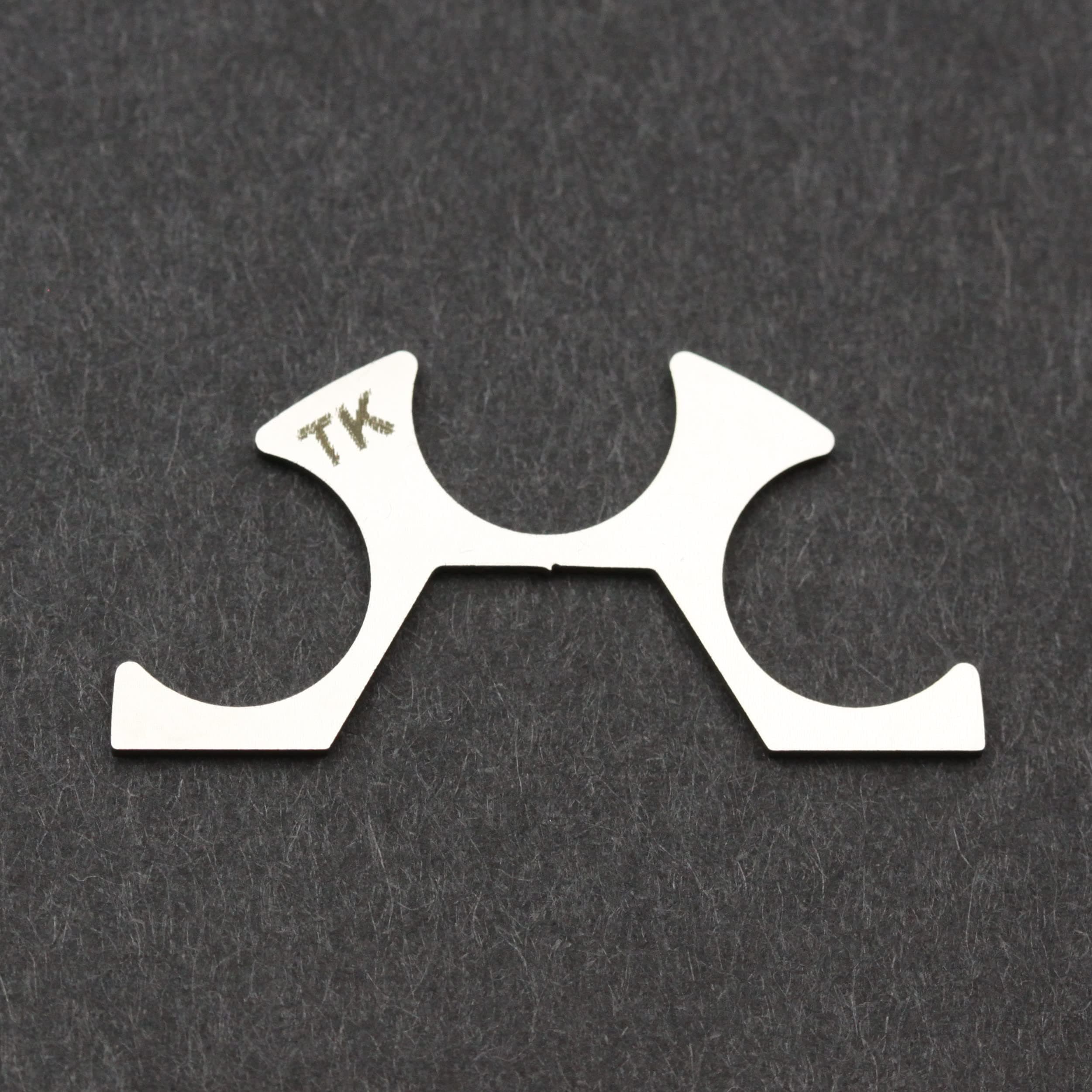 6 Half Moon Clips - Premium Moon Clip for S&W Colt 1917 .45acp Revolver | Speedy Stainless Steel Moon Clips for Easy Loading and Unloading | Made in USA