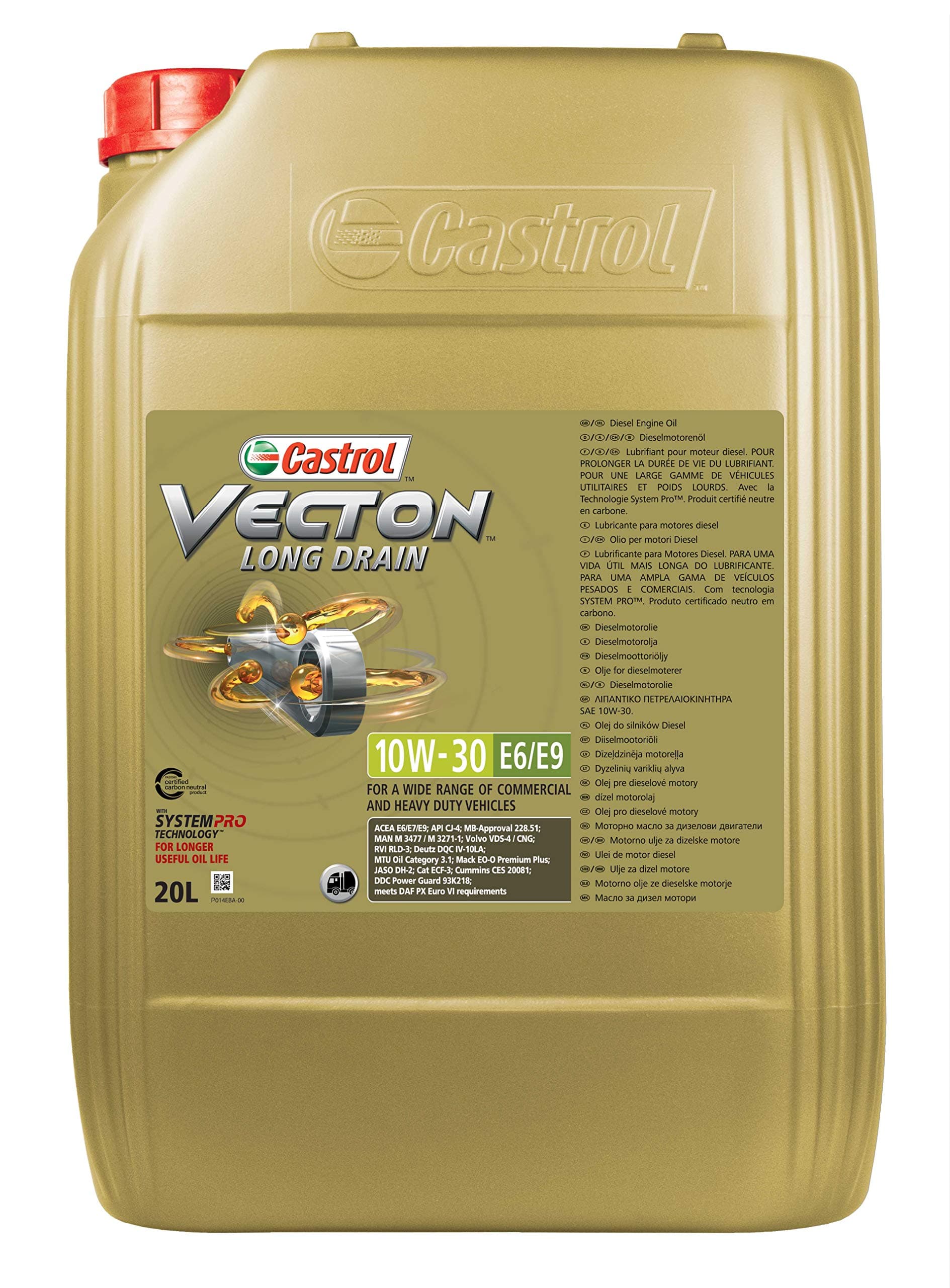 CastrolVecton LngDrin 10W30E6/E9, 20L