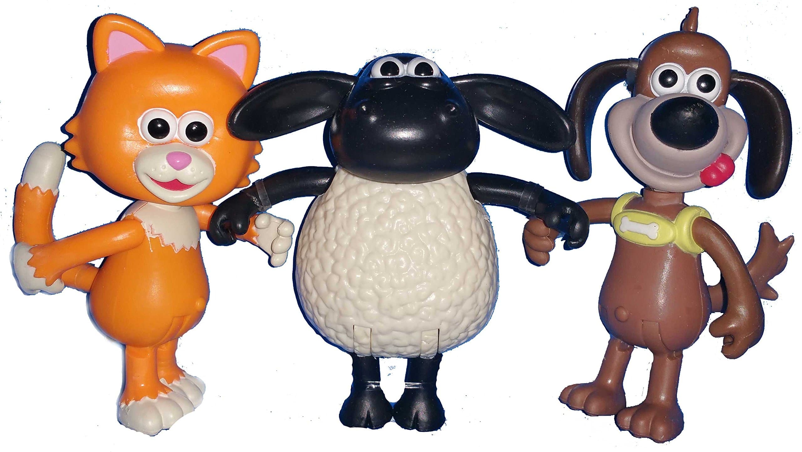 Timmy Time - Posable Figures 3 Pack - Timmy, Mittens & Ruffy [Spanish Import]