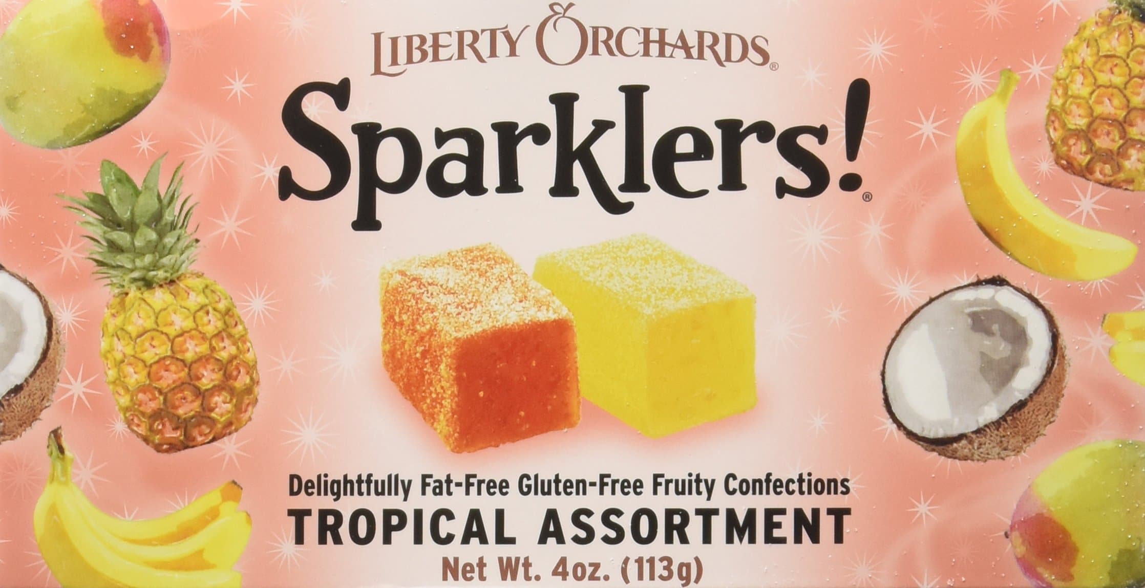 Liberty Orchards Sparklers! Tropical Assortment 4 Oz